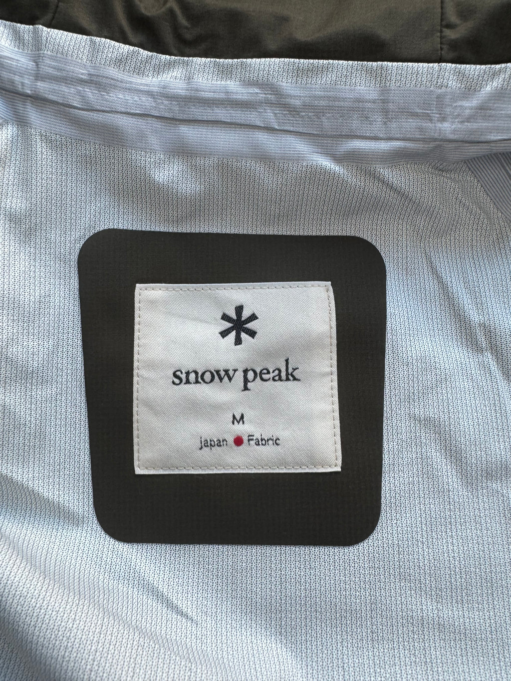 Snow Peak Khaki 2.5L Rain Jacket - Medium