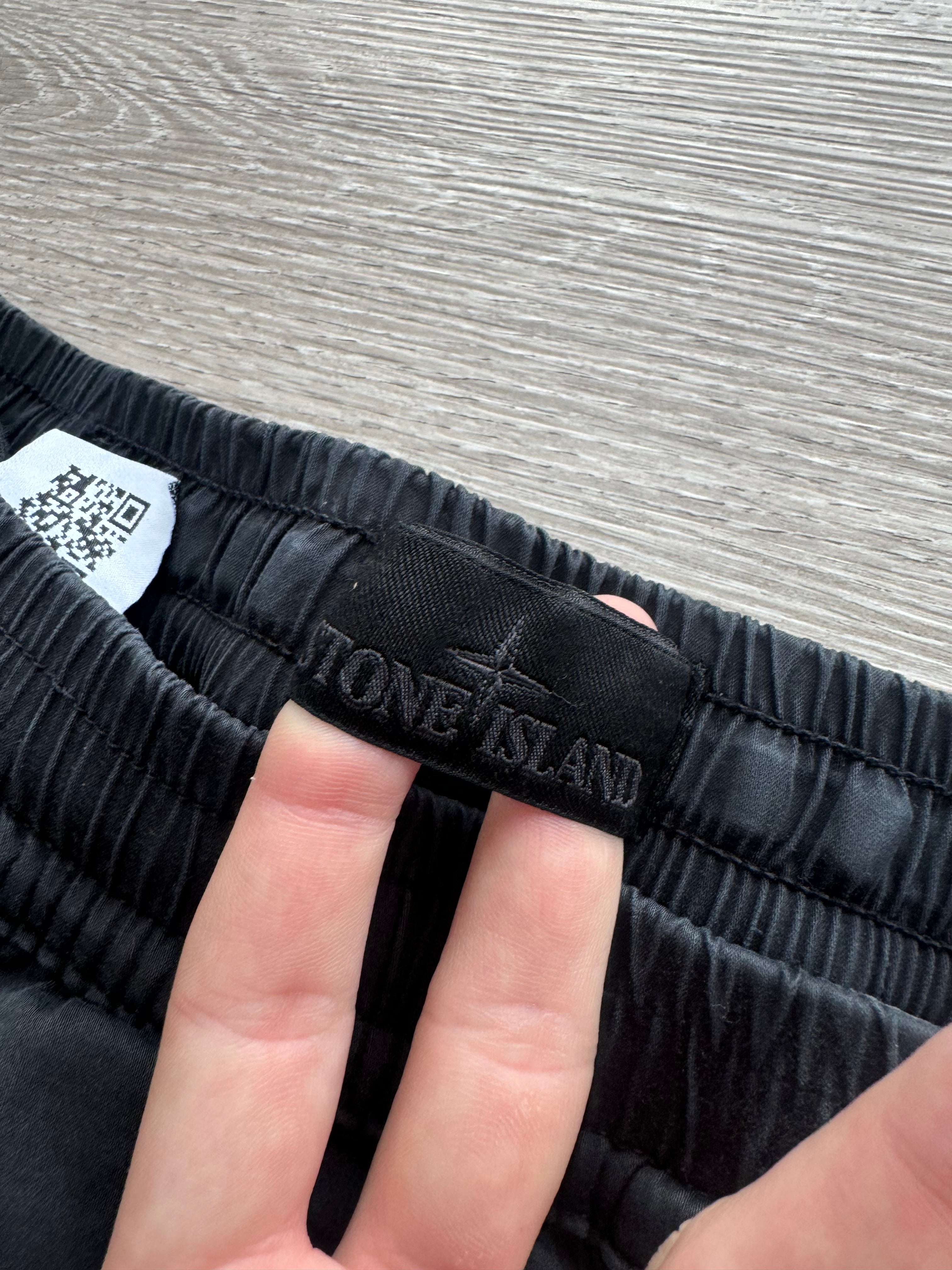 Stone Island Black Ghost Cargo Trousers (Navy)