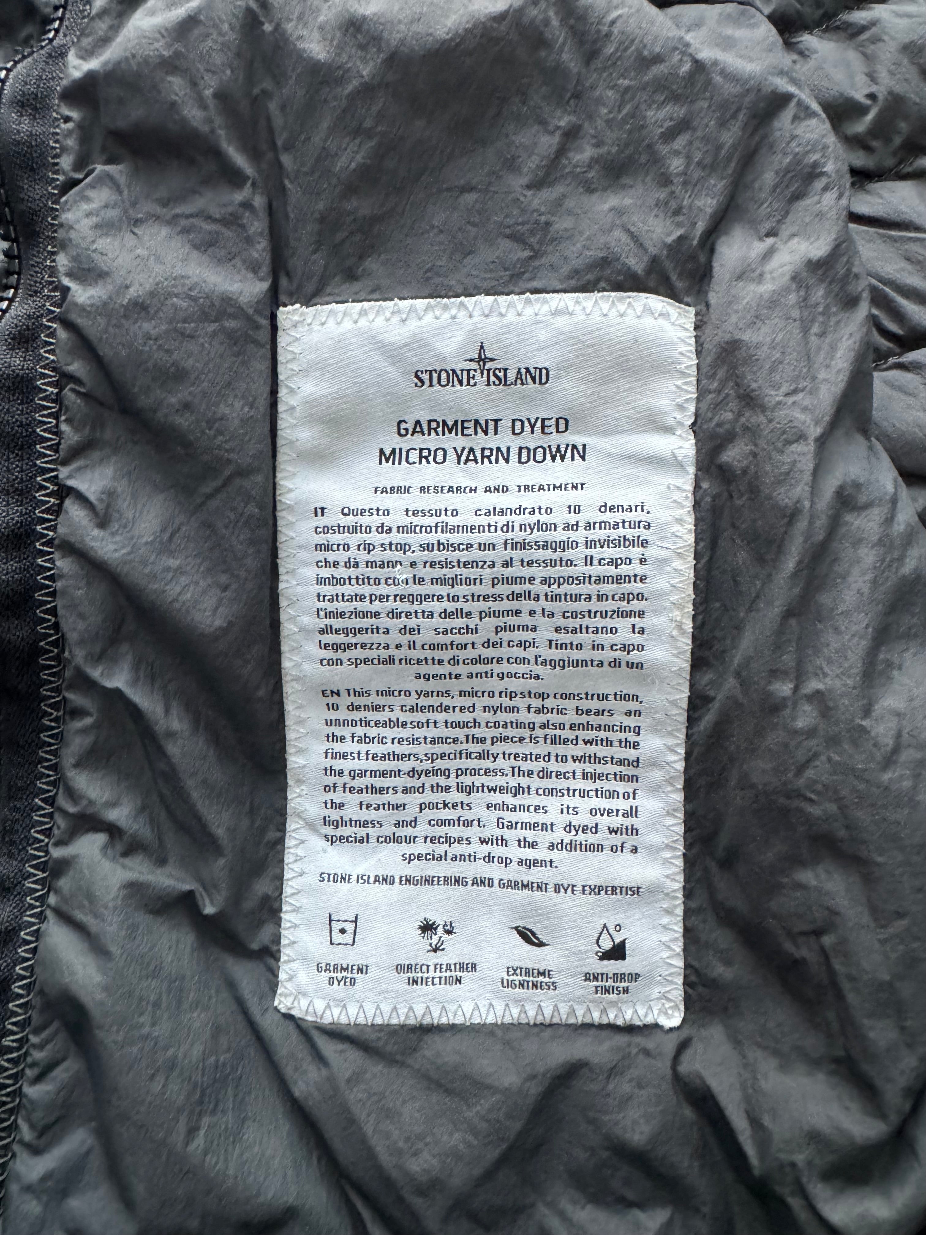 Stone Island Yarn Down Puffer Jacket - Khaki