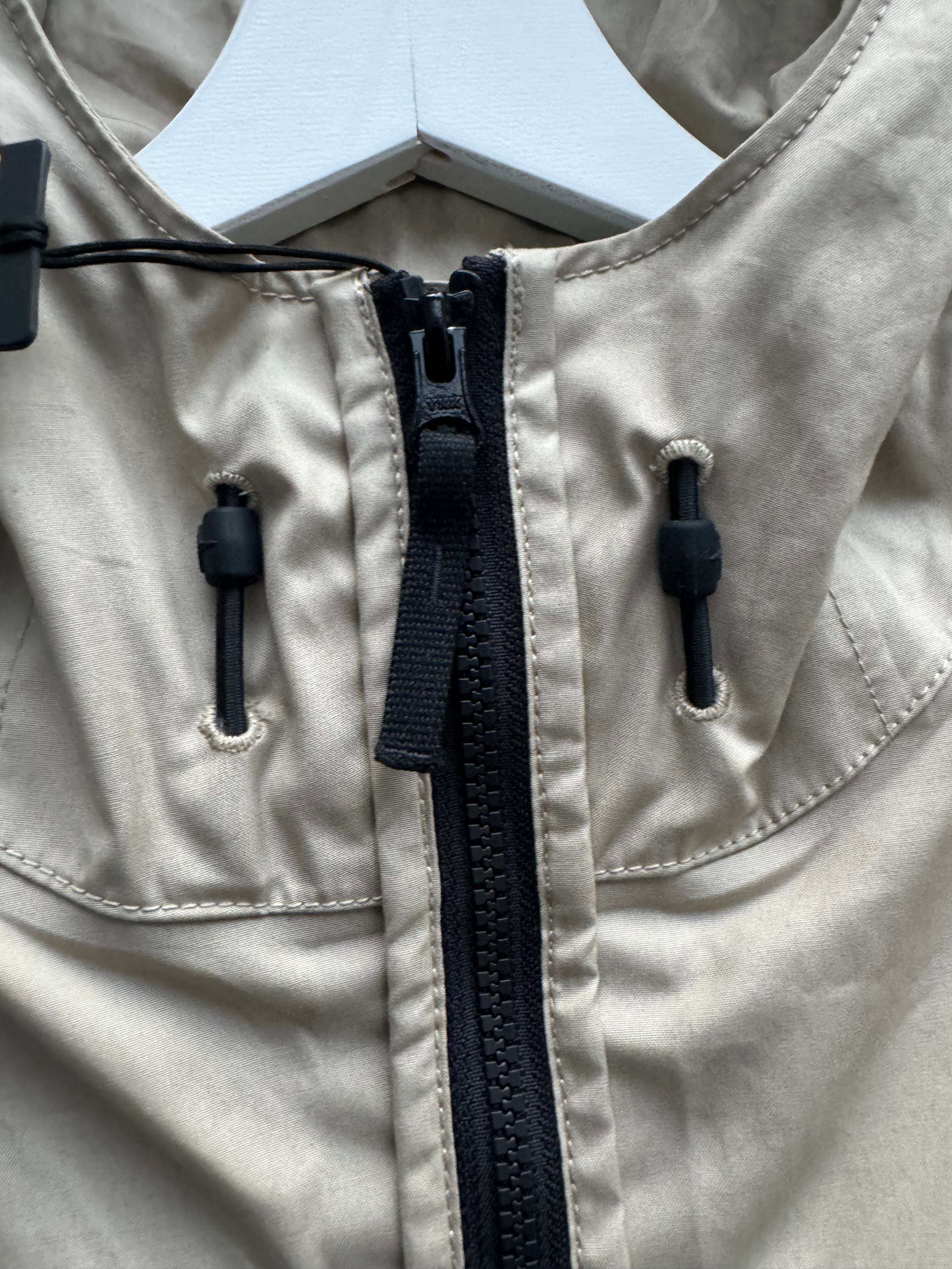 Stone Island Suprima Cotton Canvas Jacket - Beige