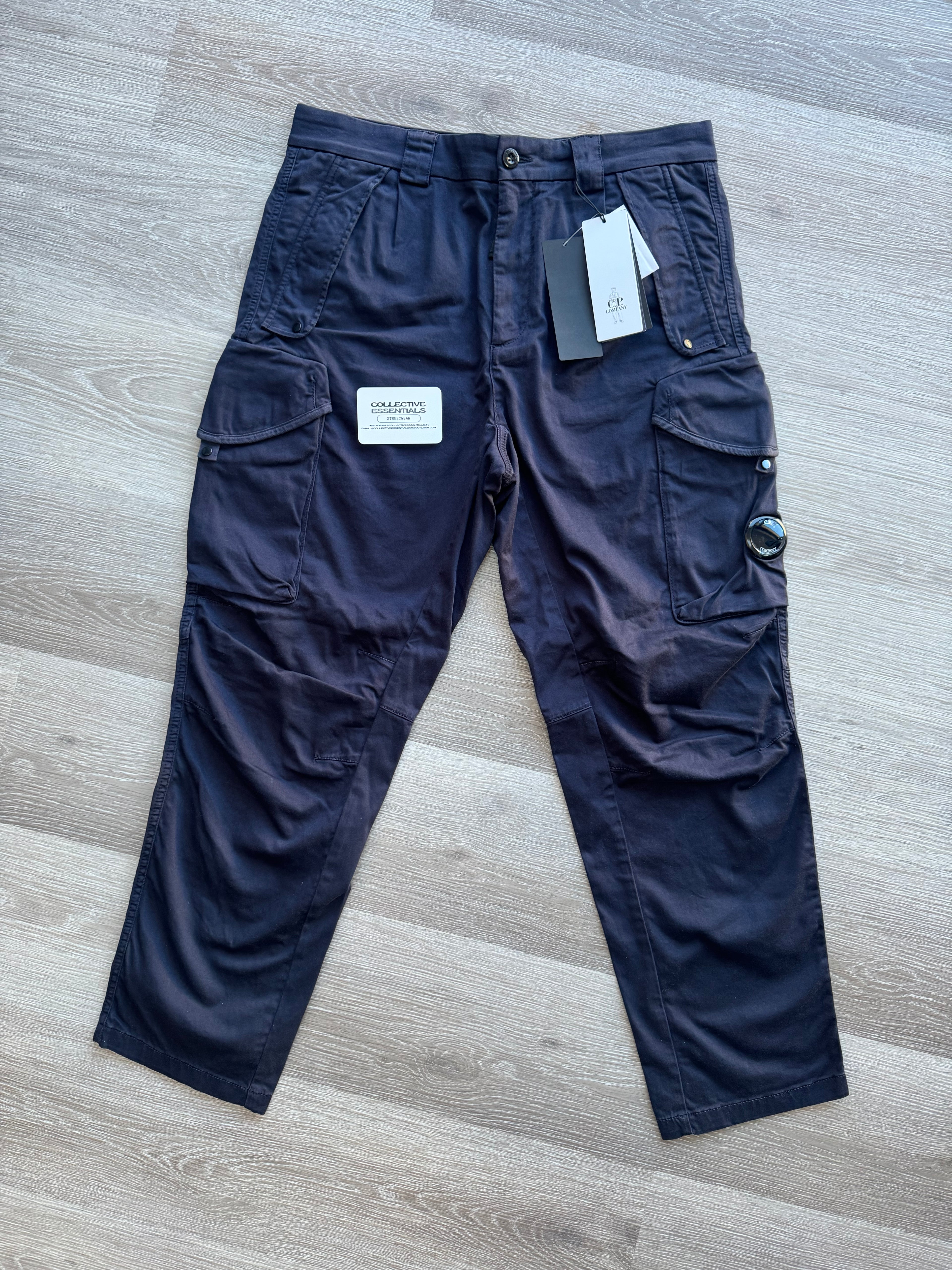C.P. Company Raso Cargo Trousers - Navy