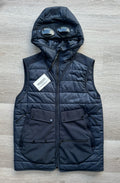 C.P. Company Navy Shell-R Down Gillet - Small