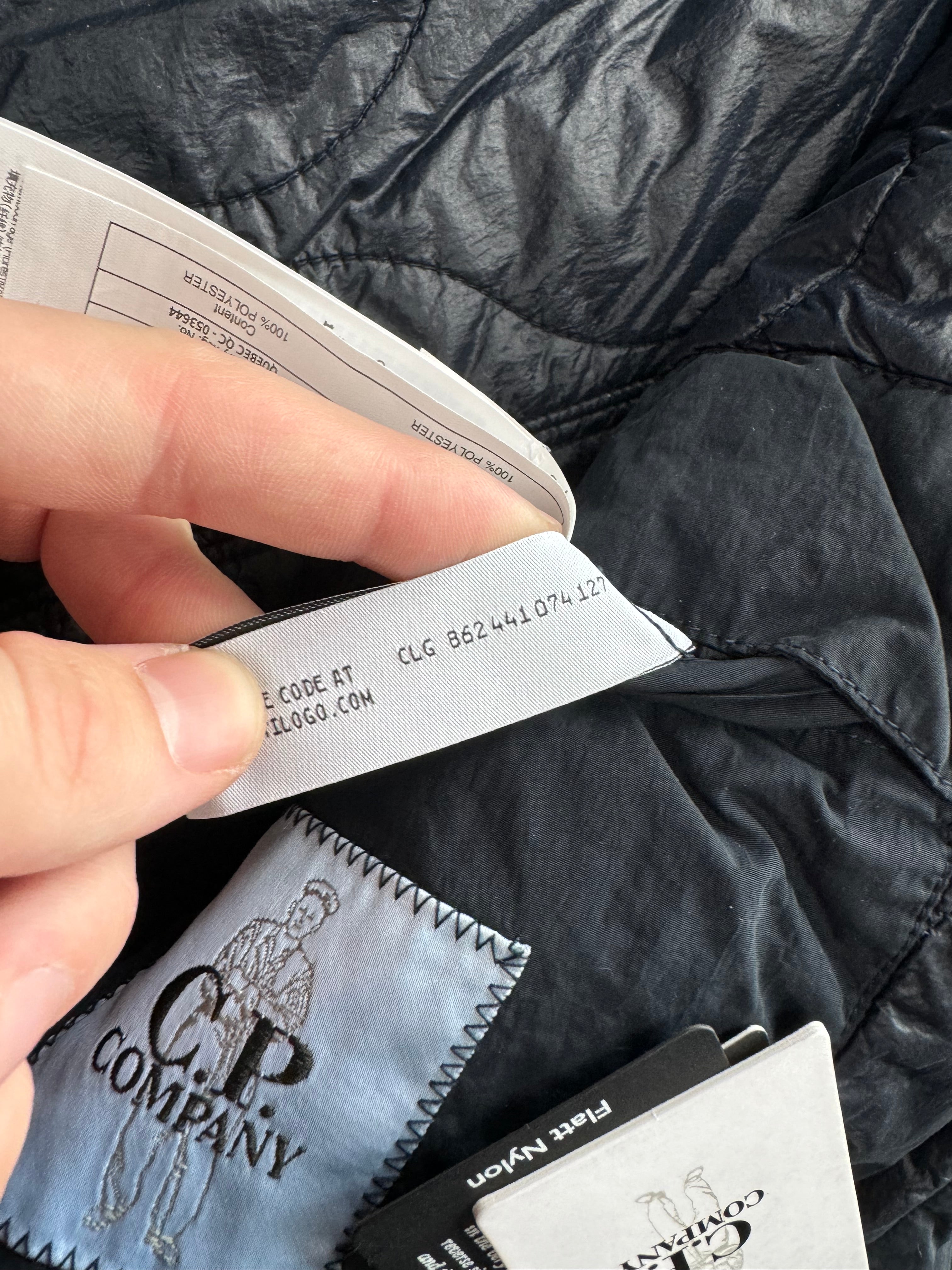 C.P. Company Flatt Nylon Padded Bomber Jacket - Medium