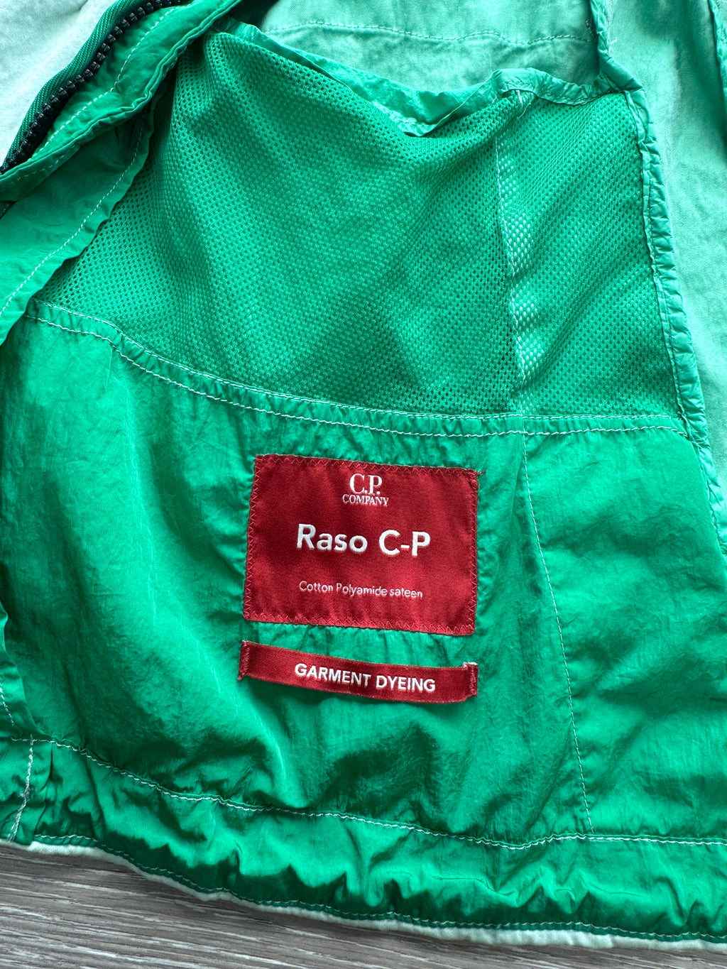 C.P. Company ‘Raso C.P’ Mint Goggle Jacket - Medium