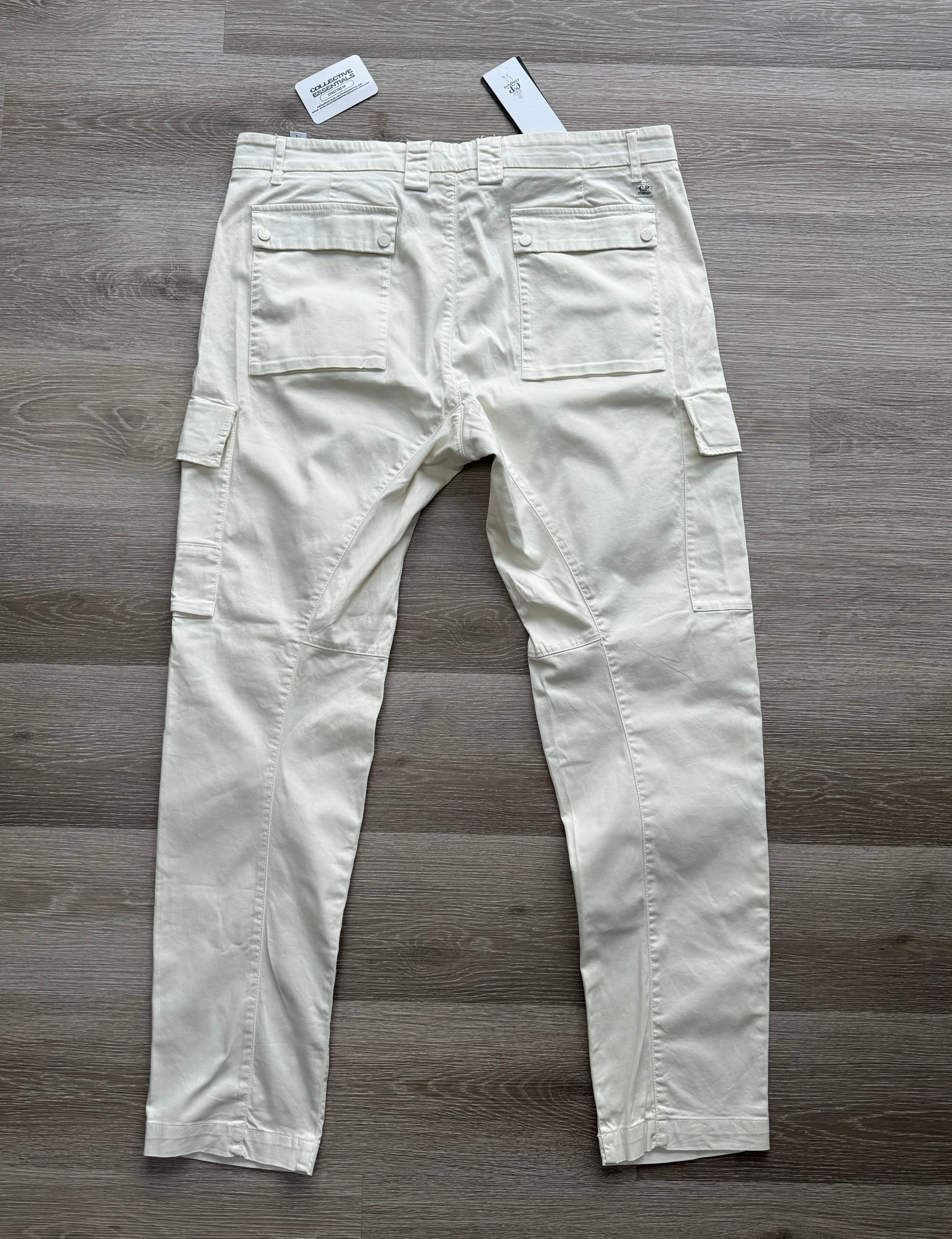 C.P. Company Metropolis Cargo Trousers - Cream