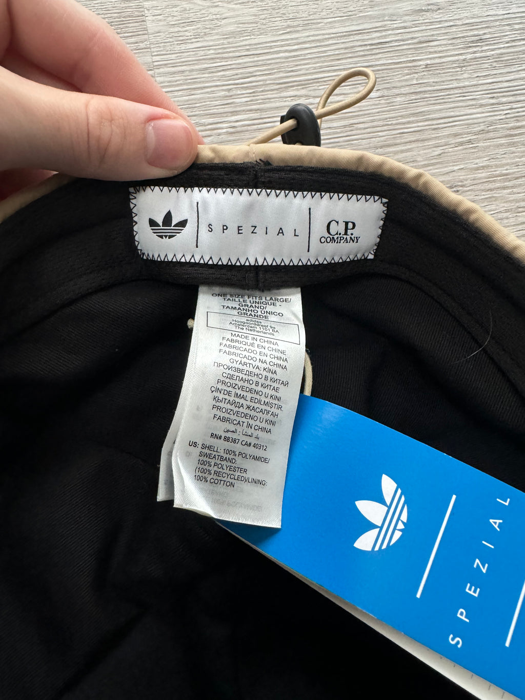 C.P. Company X SPZL Nylon Twill Cap