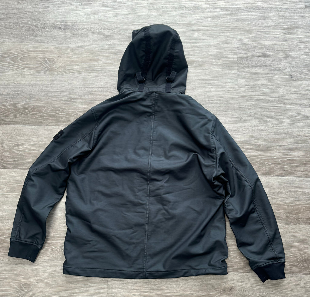 Stone Island Navy Felpa Diagonale Gommata - XL