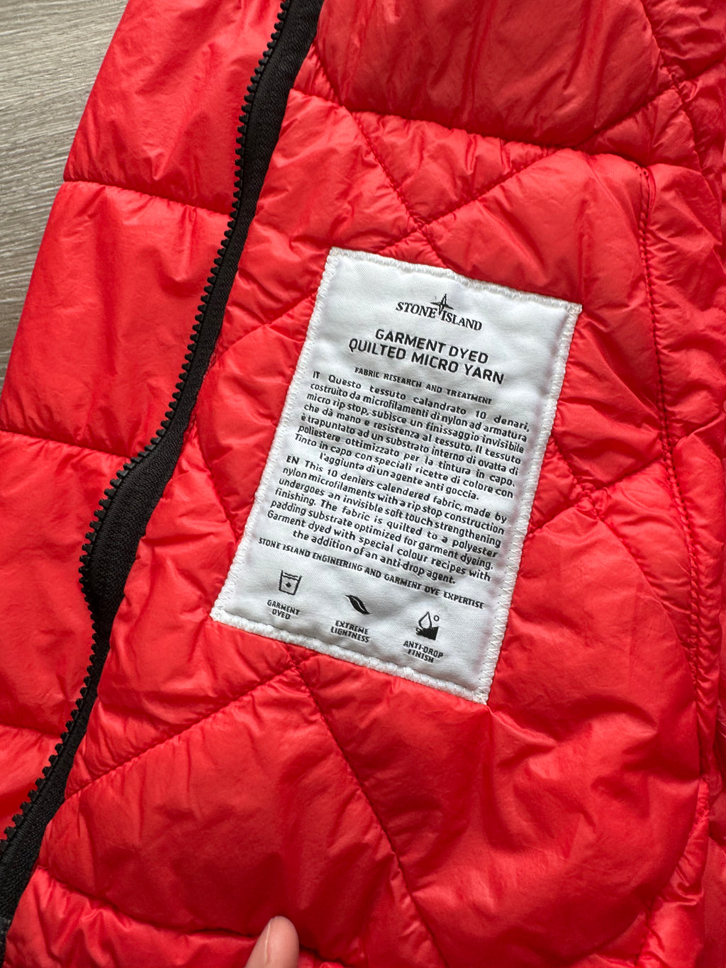 Stone Island Micro Yarn Down Jacket - Medium