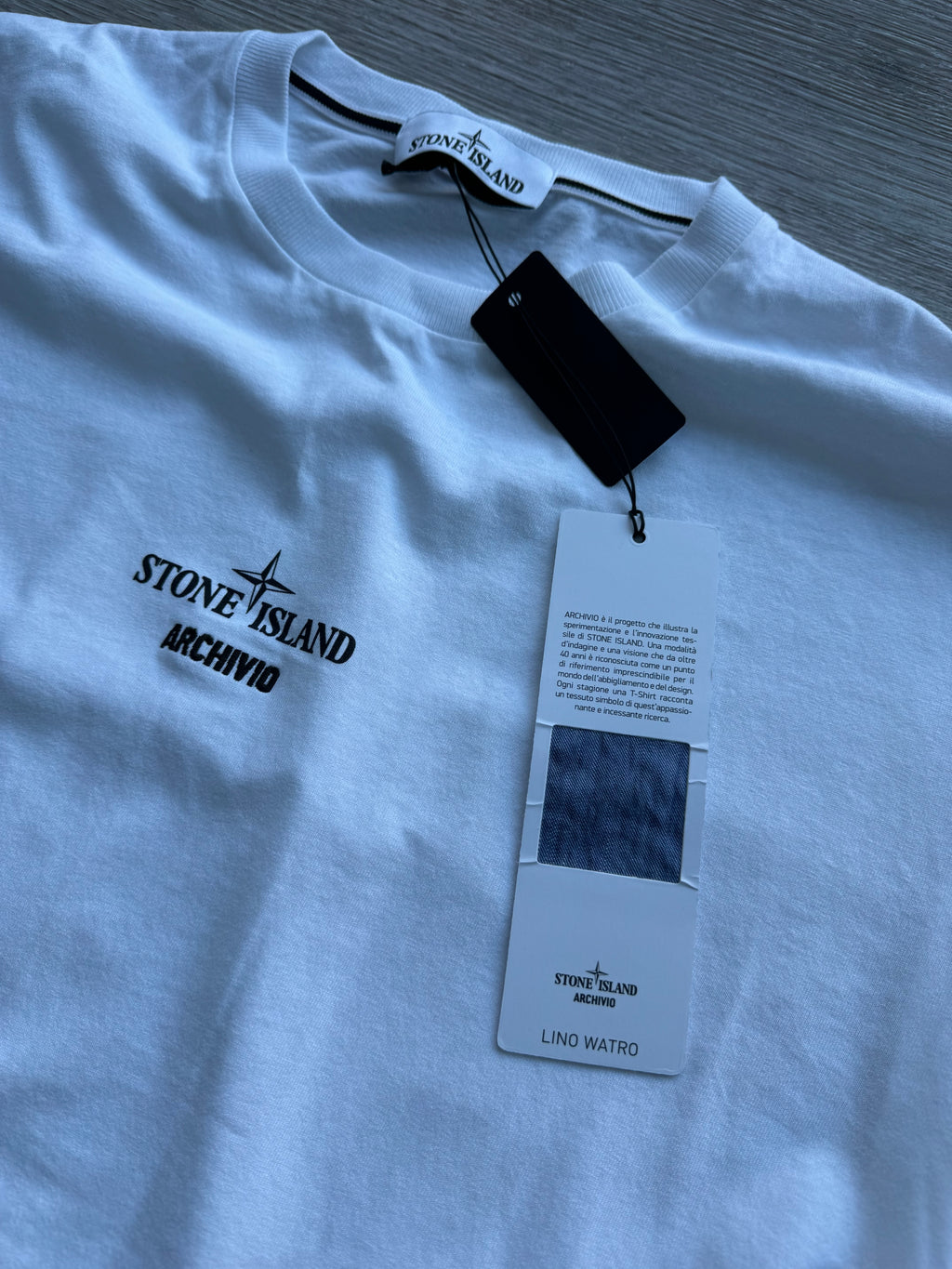 Stone Island Archivio Lino Watro Spring Summer 011 T-Shirt - XL