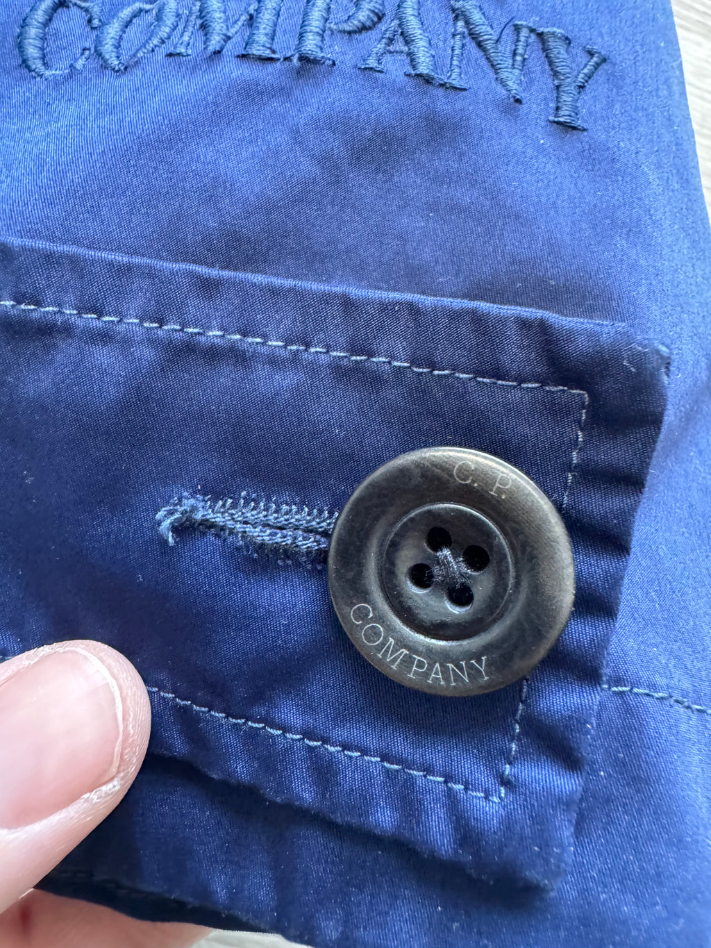 C.P. Company Estate Blue Micro Kei Jacket - Large