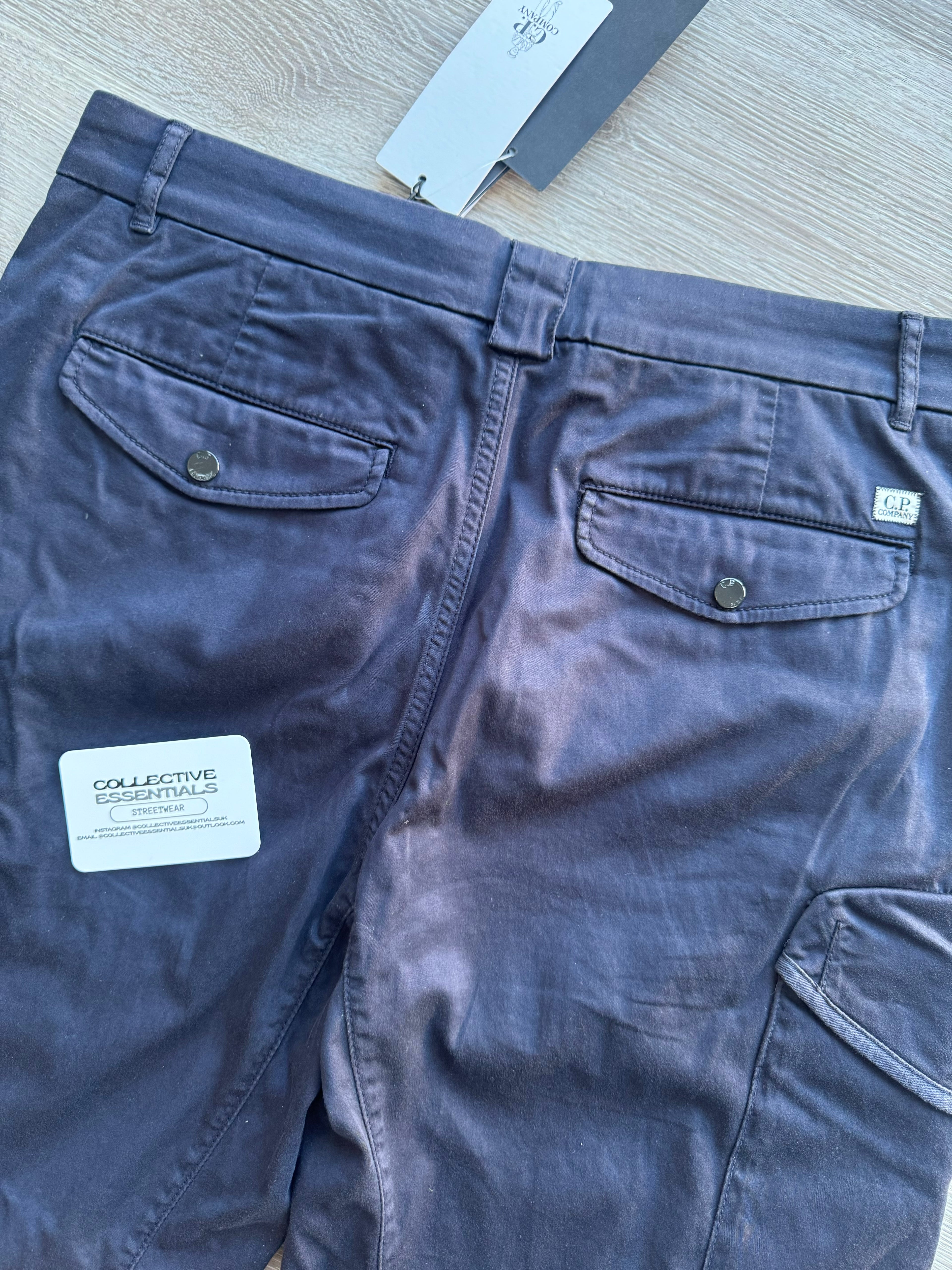 C.P. Company Raso Cargo Trousers - Navy