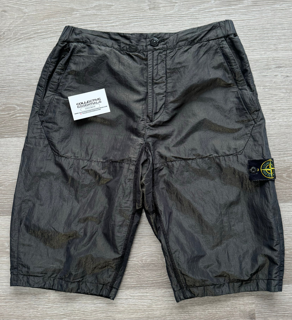 Stone Island Nylon Metal Shorts - Medium