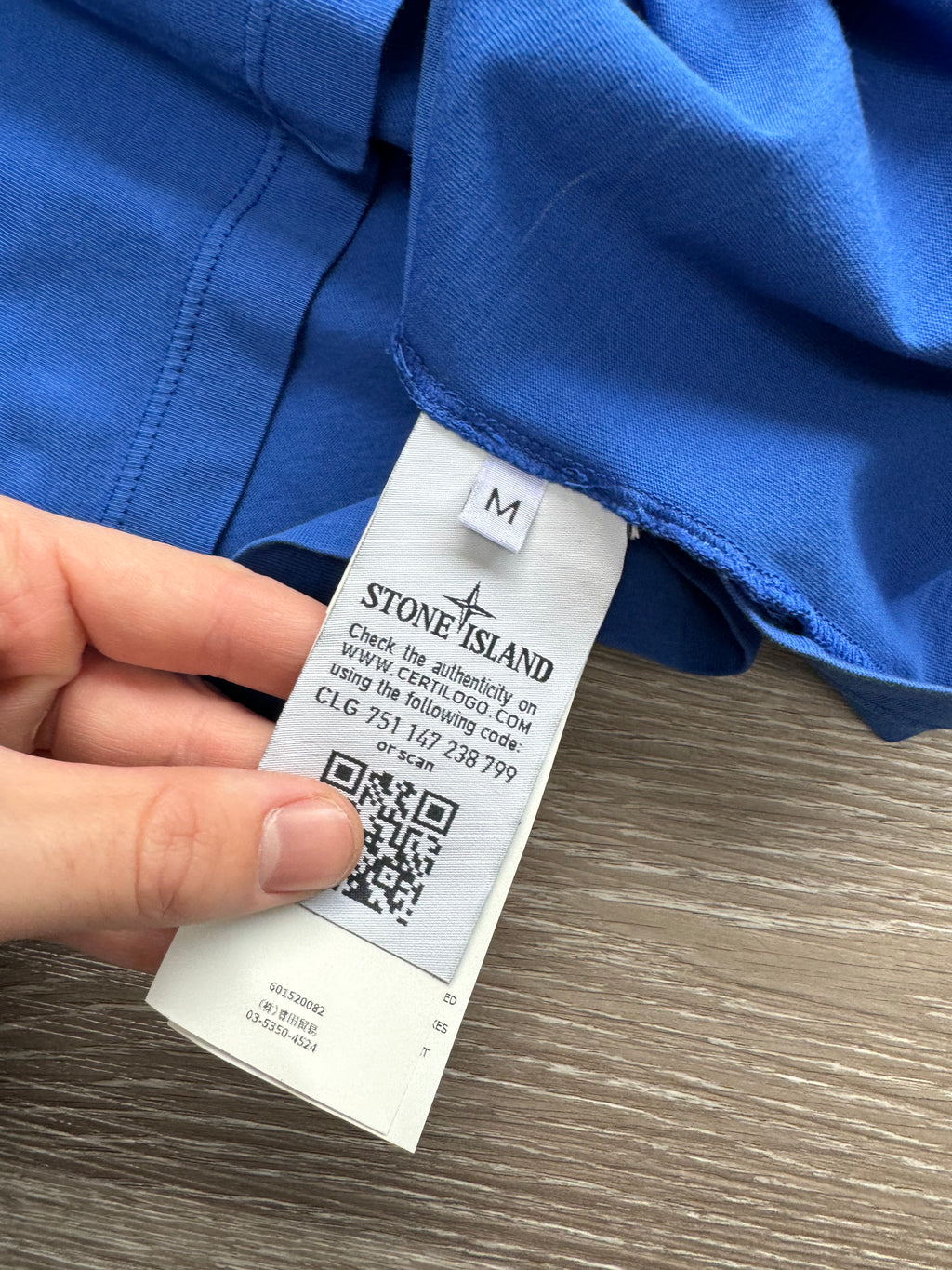 Stone Island 6015 Logo T-Shirt - Medium