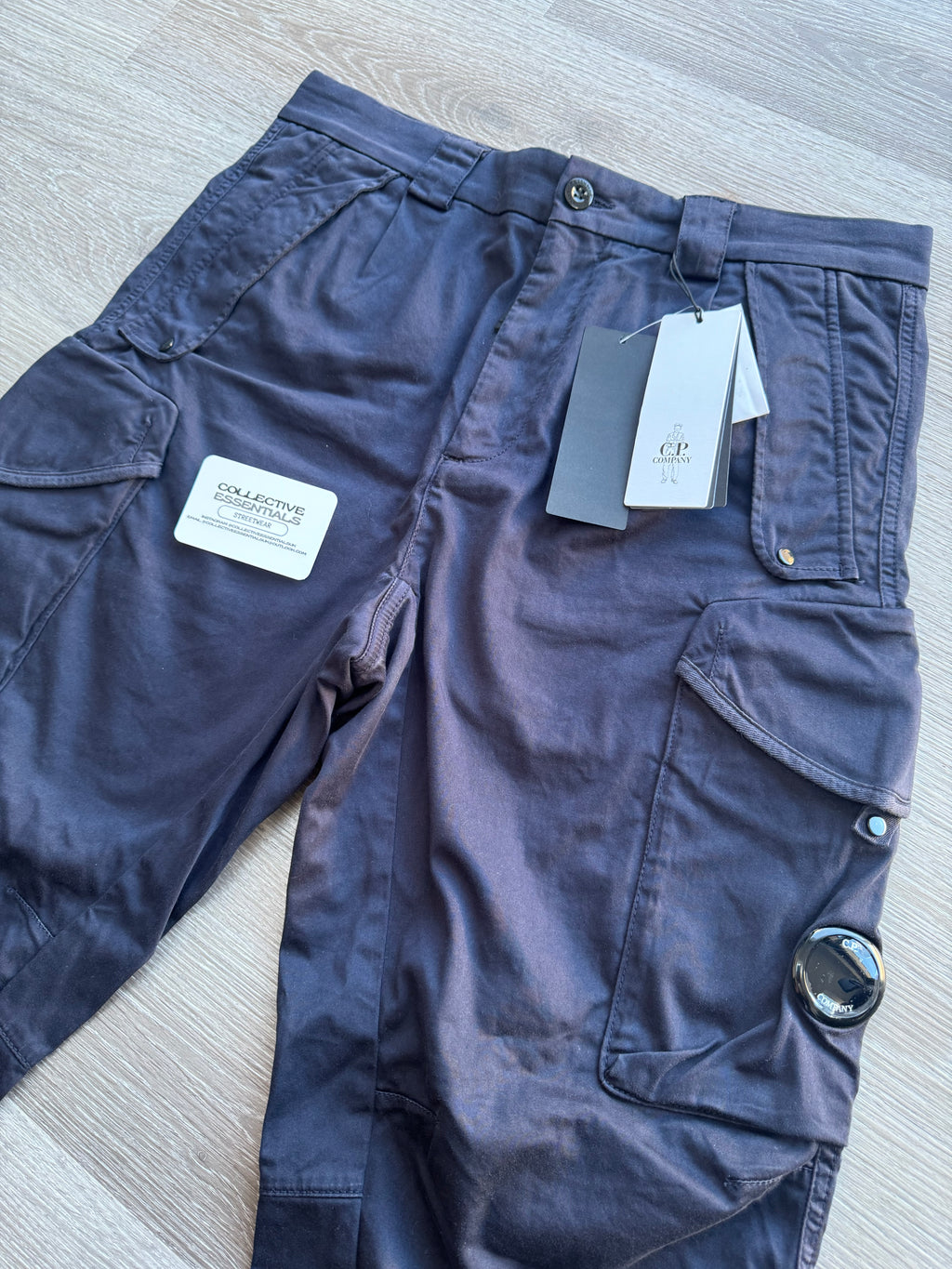 C.P. Company Raso Cargo Trousers - Navy