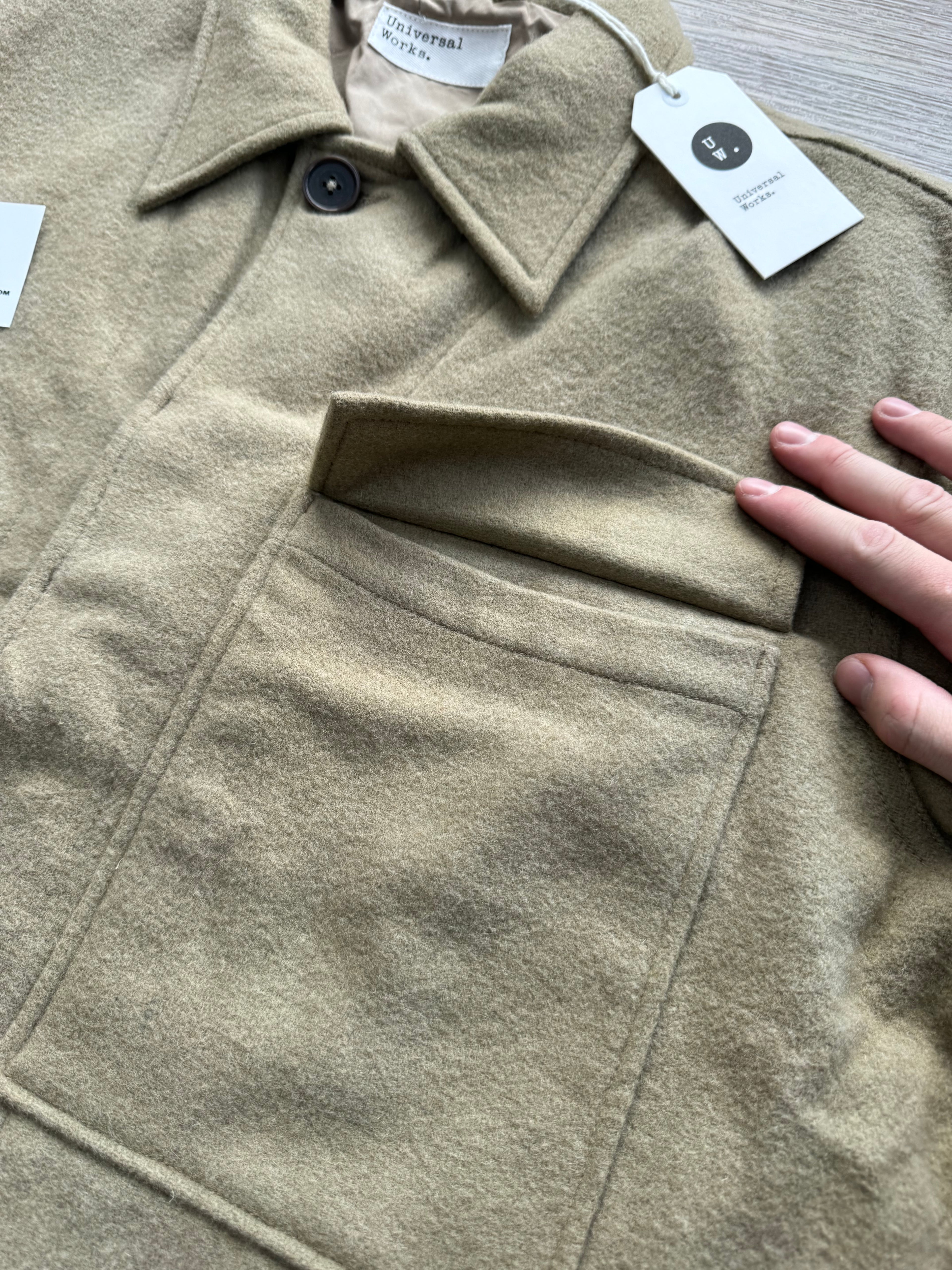 Universal Works Mowbray Sand Cruiser Overshirt - Medium