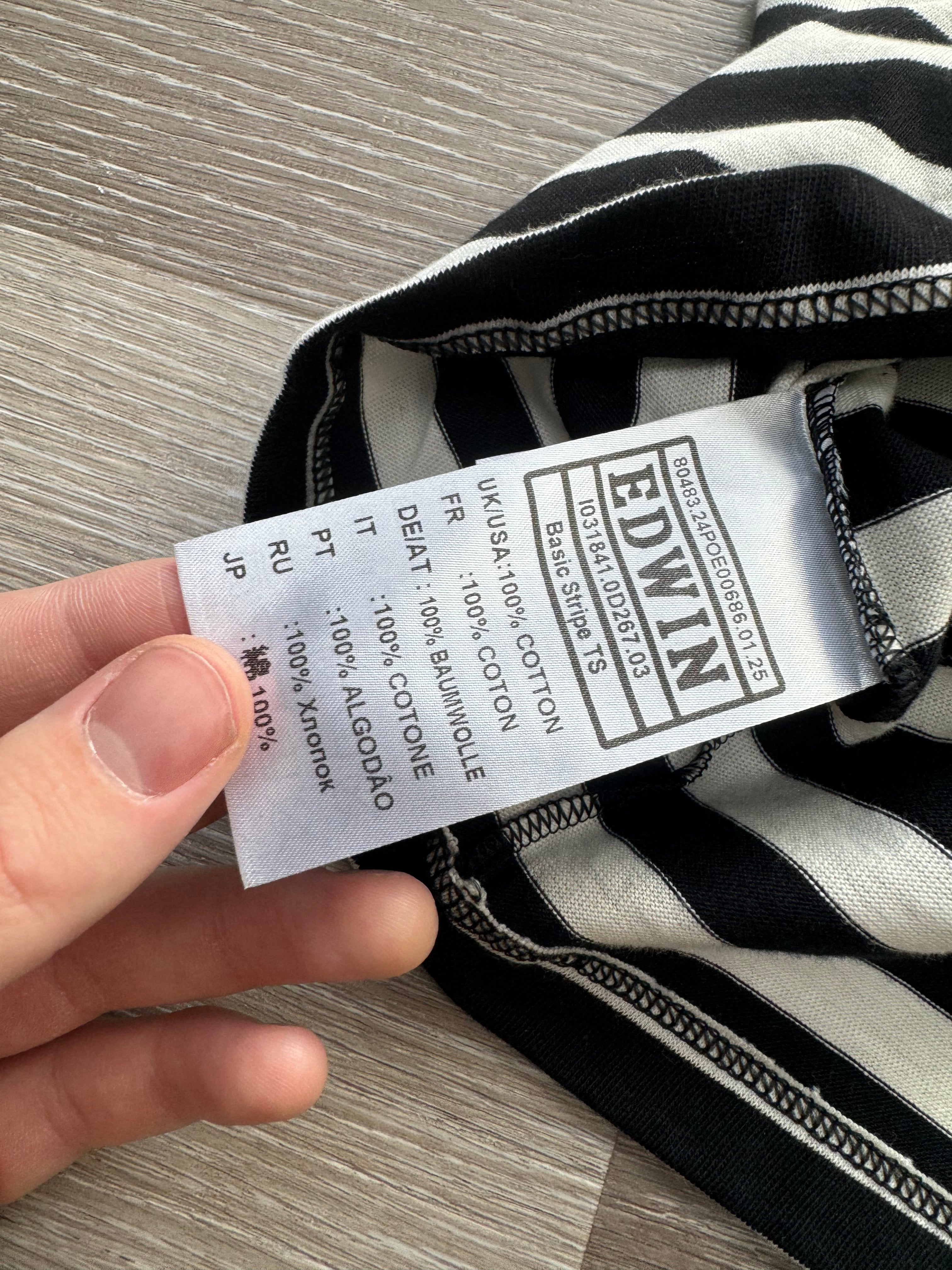 Edwin Striped T-Shirt - Medium