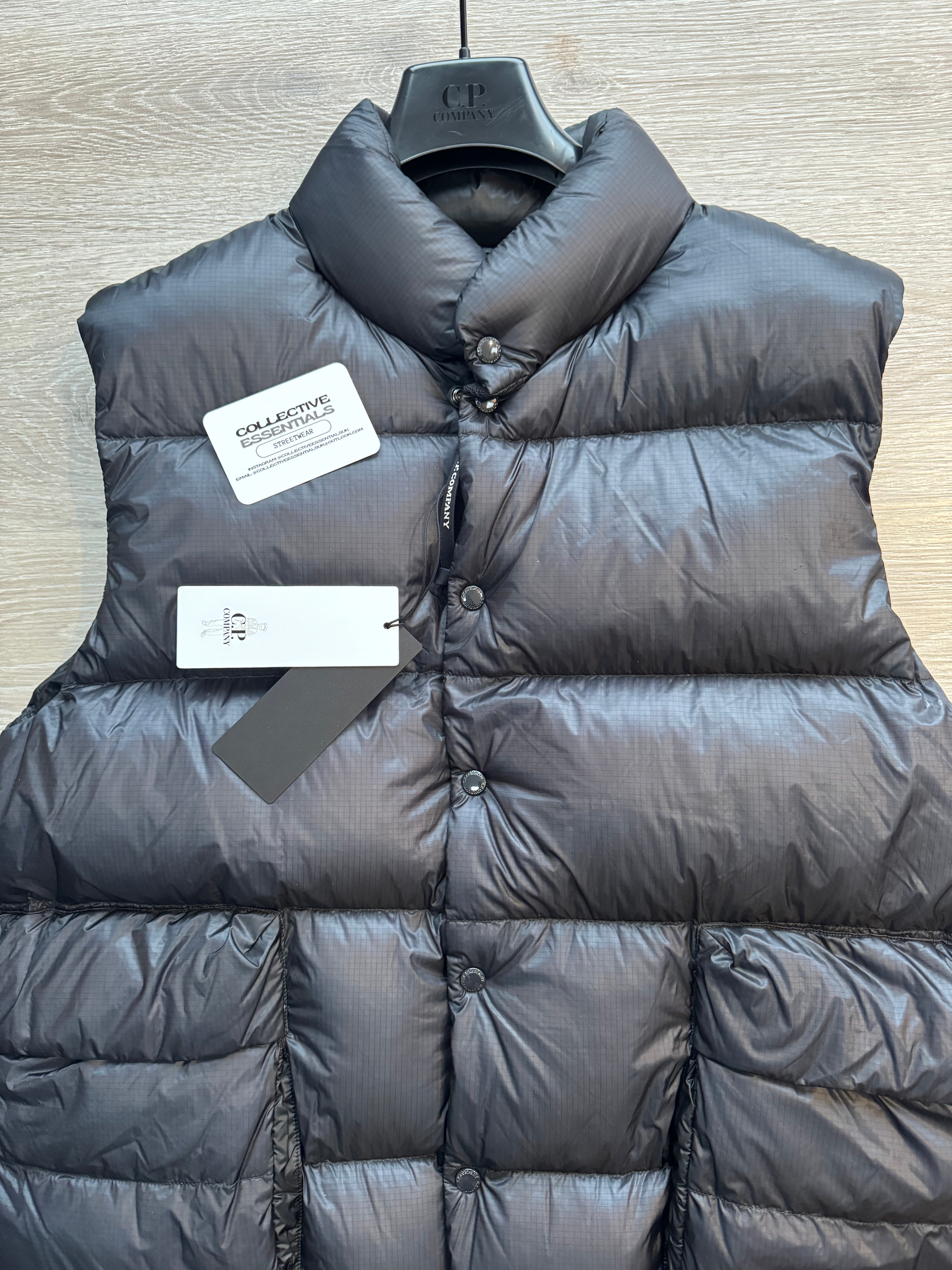 C.P. Company D.D. Shell Gillet (Black)