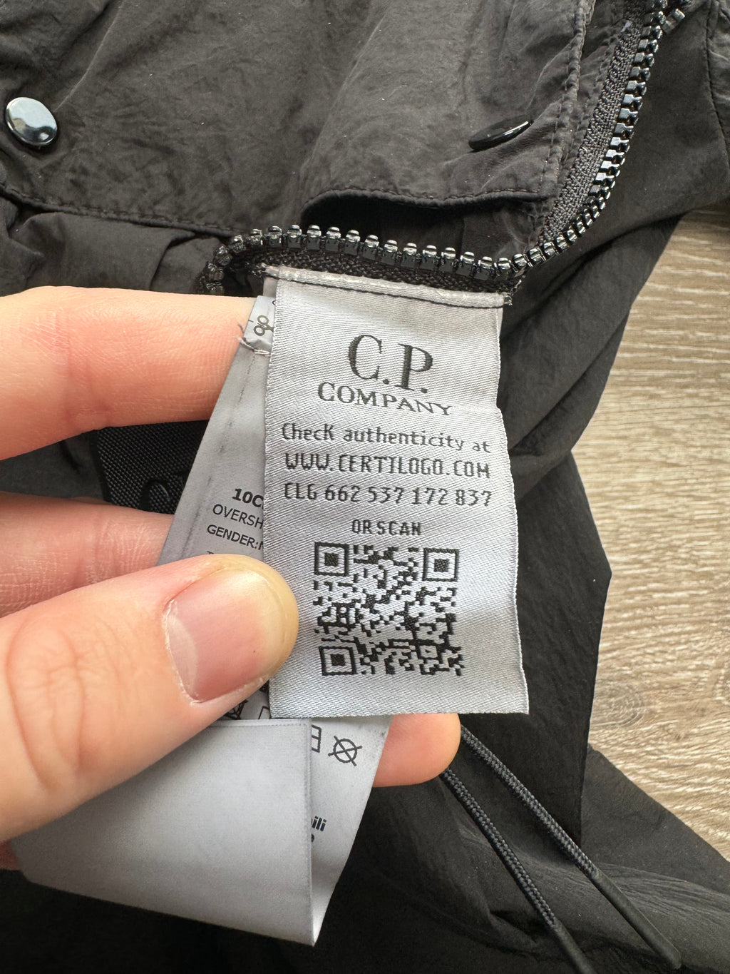 C.P. Company Metropolis Series Chrome Jacket - Medium