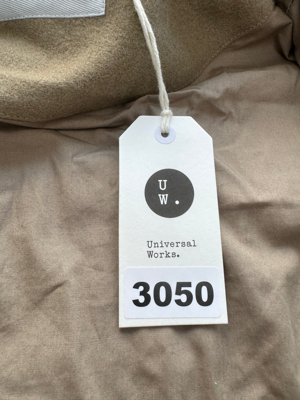 Universal Works Stayout Jacket Mowbray Sand - Medium