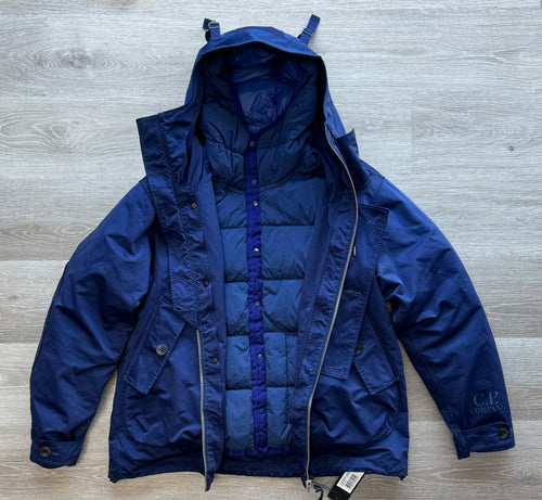 C.P. Company Estate Blue Micro Kei Jacket - Large