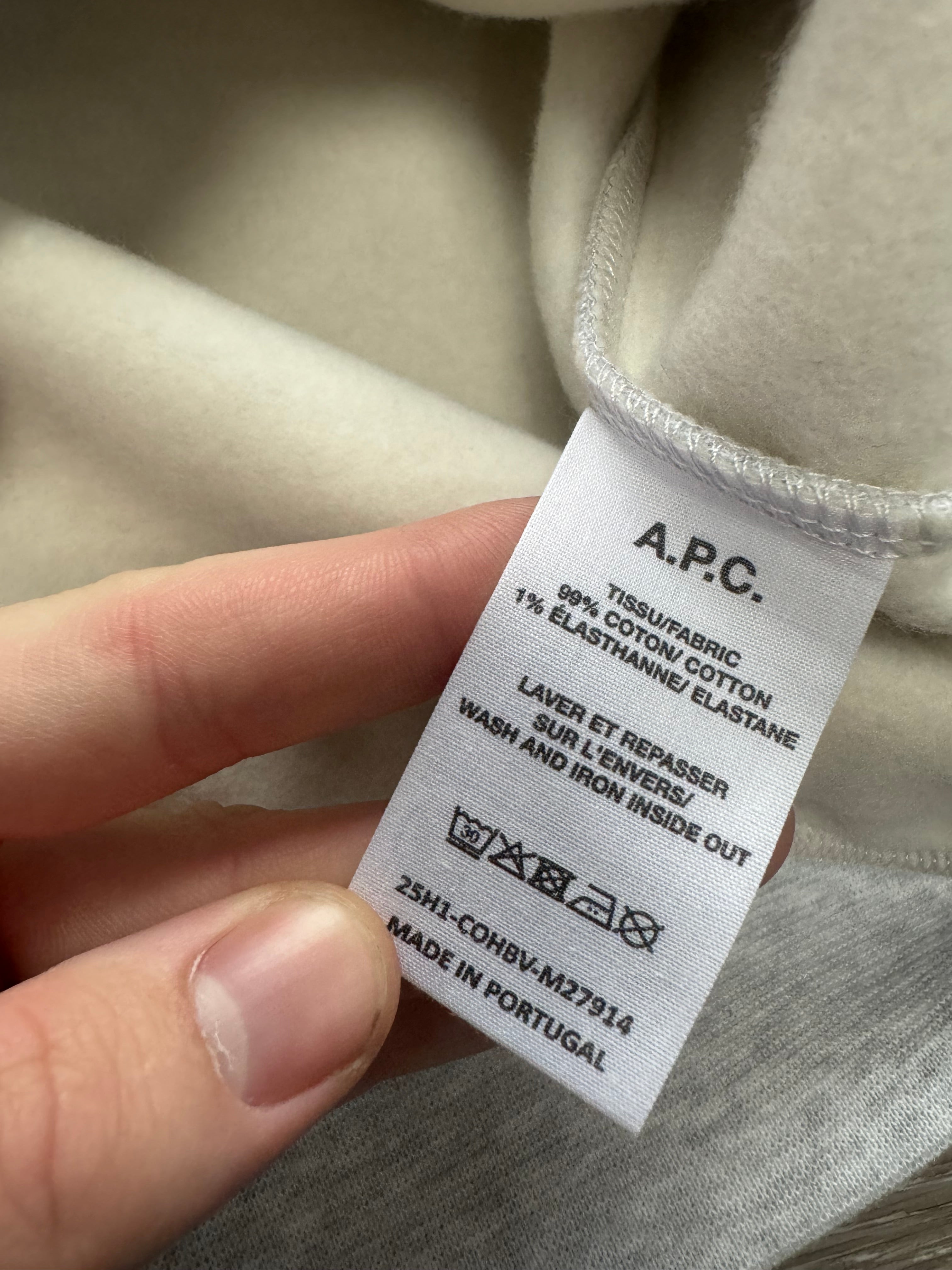 A.P.C Rue Madame Paris Hoodie - Small