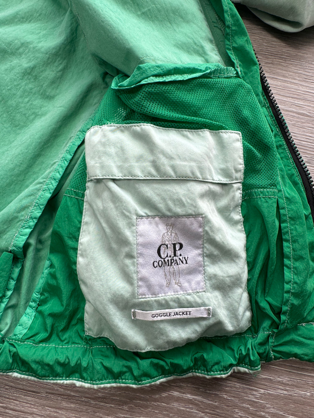 C.P. Company ‘Raso C.P’ Mint Goggle Jacket - Medium