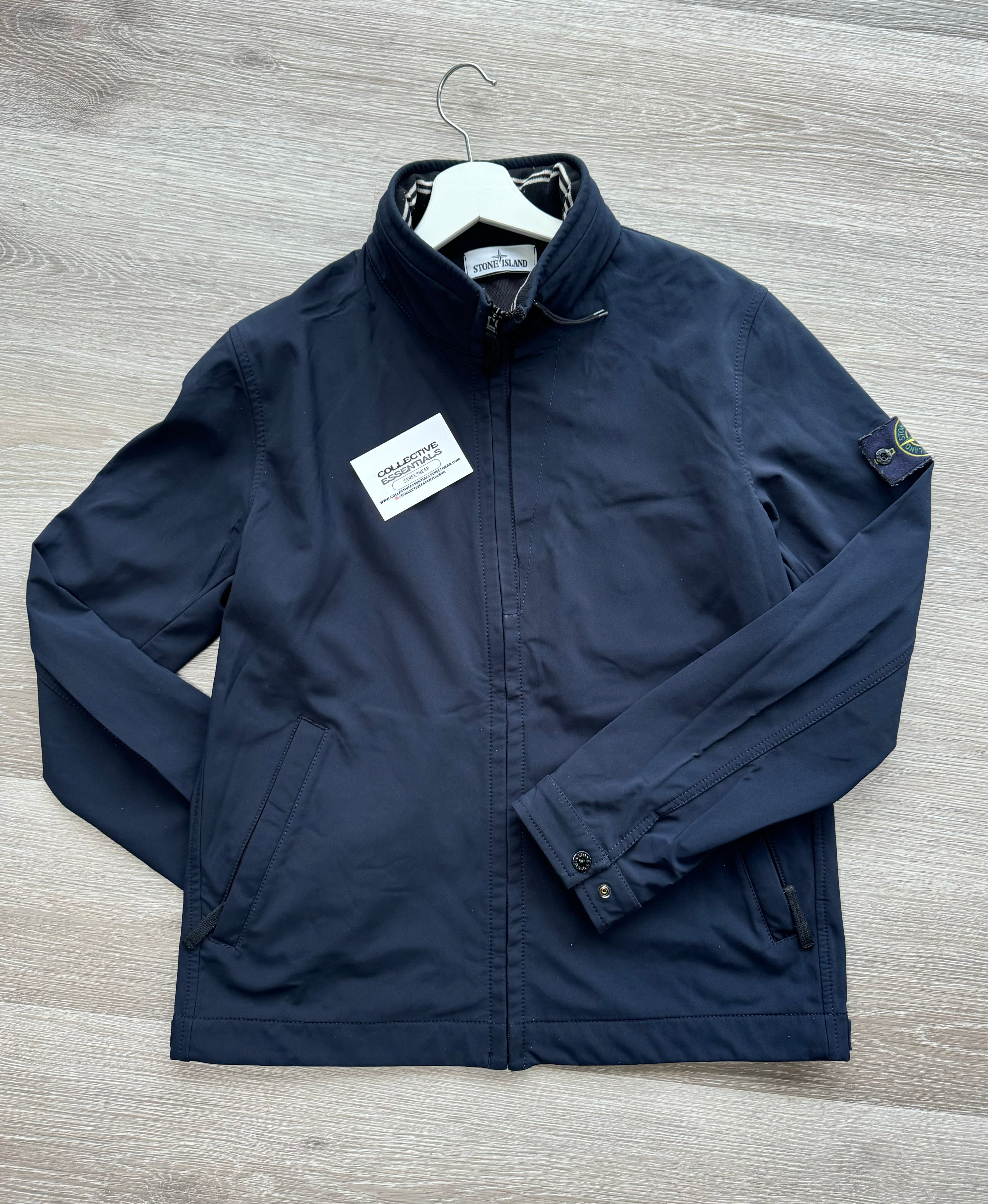 Stone Island Soft Shell - Large (Navy)