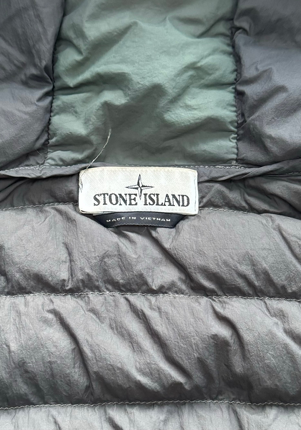 Stone Island Yarn Down Puffer Jacket - Khaki