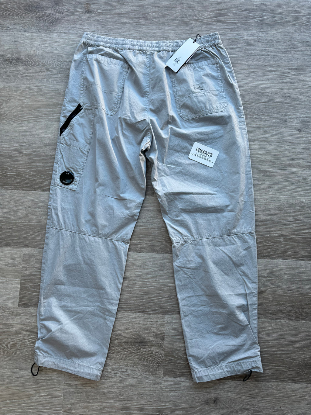 C.P. Company Cotton Twill Trousers - Cream