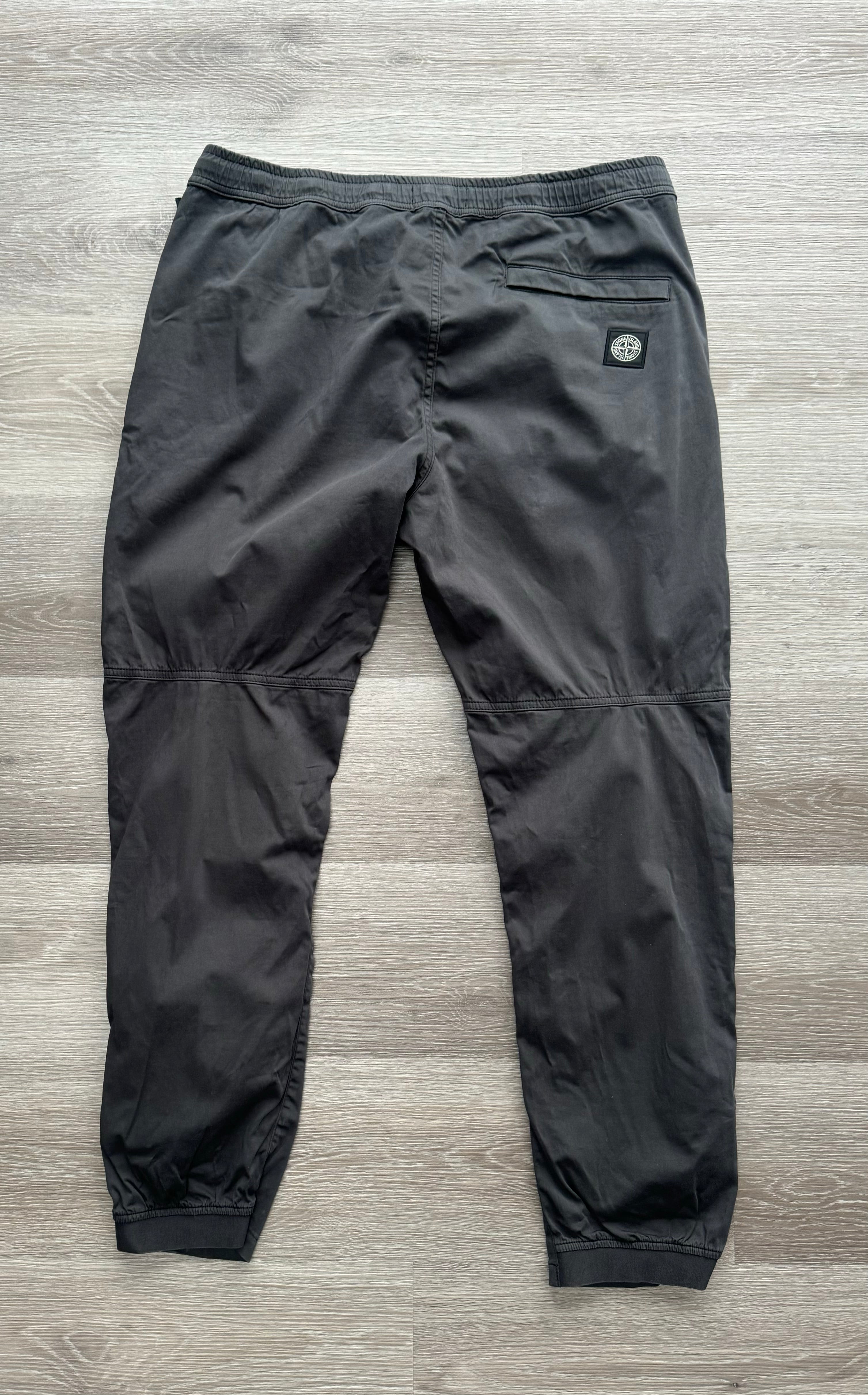 Stone Island Compass Logo Trousers - 36W, 30L