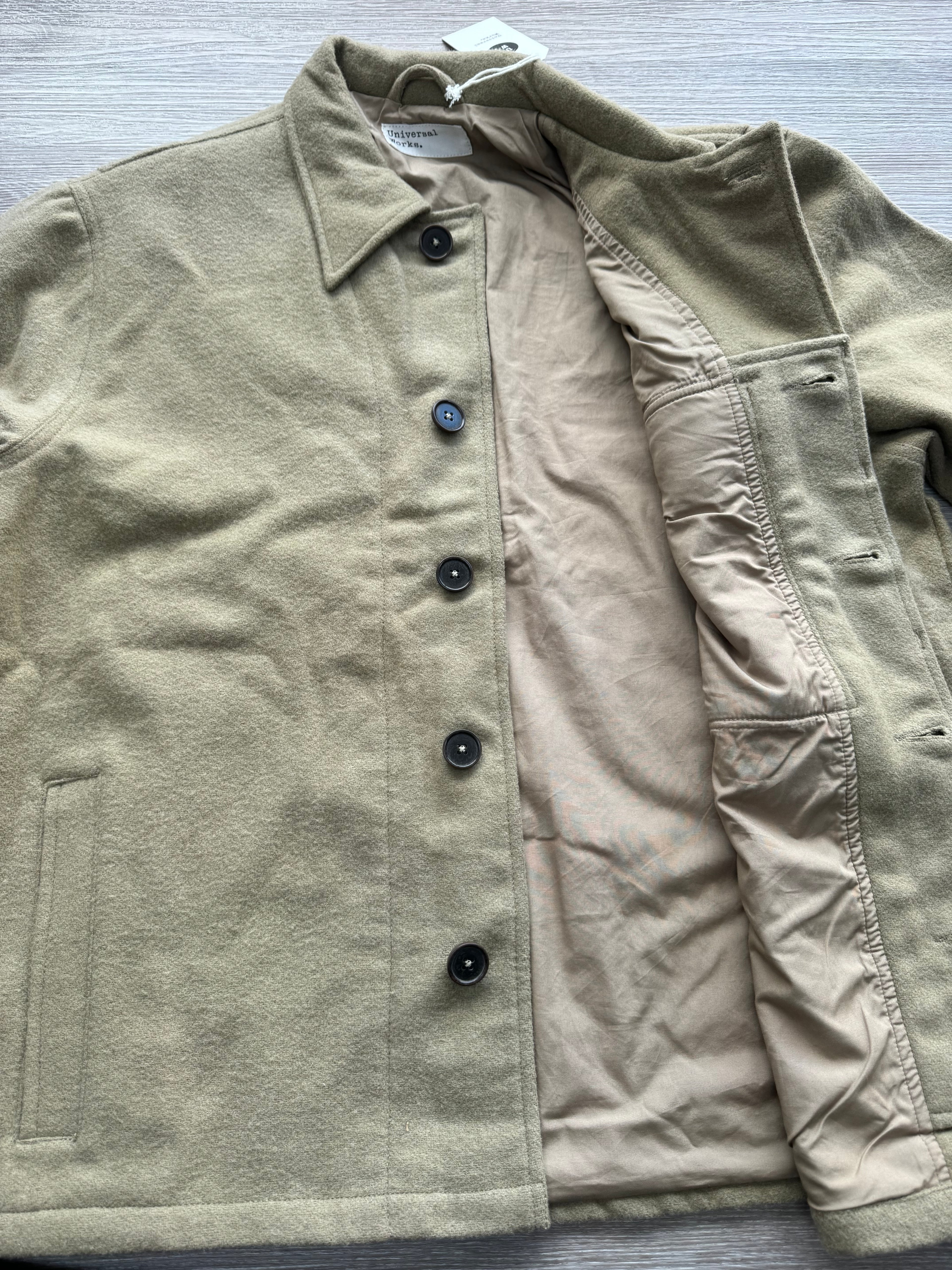Universal Works Mowbray Sand Cruiser Overshirt - Medium