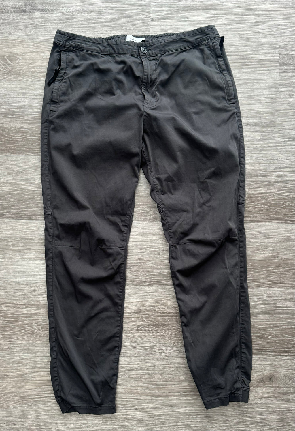 Stone Island Compass Logo Trousers - 36W, 30L