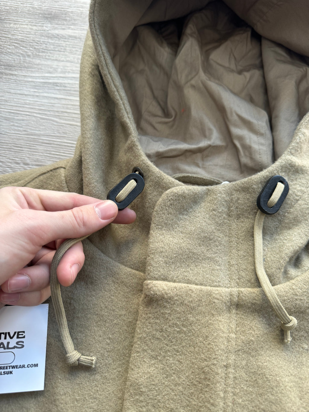 Universal Works Stayout Jacket Mowbray Sand - Medium