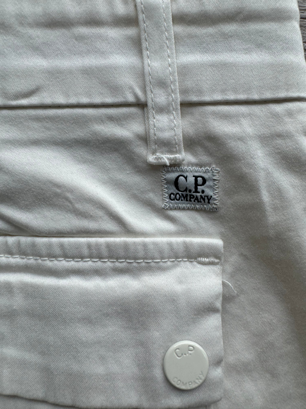 C.P. Company Metropolis Cargo Trousers - Cream