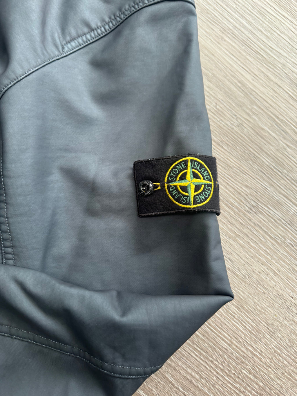 Stone Island Navy Felpa Diagonale Gommata - XL