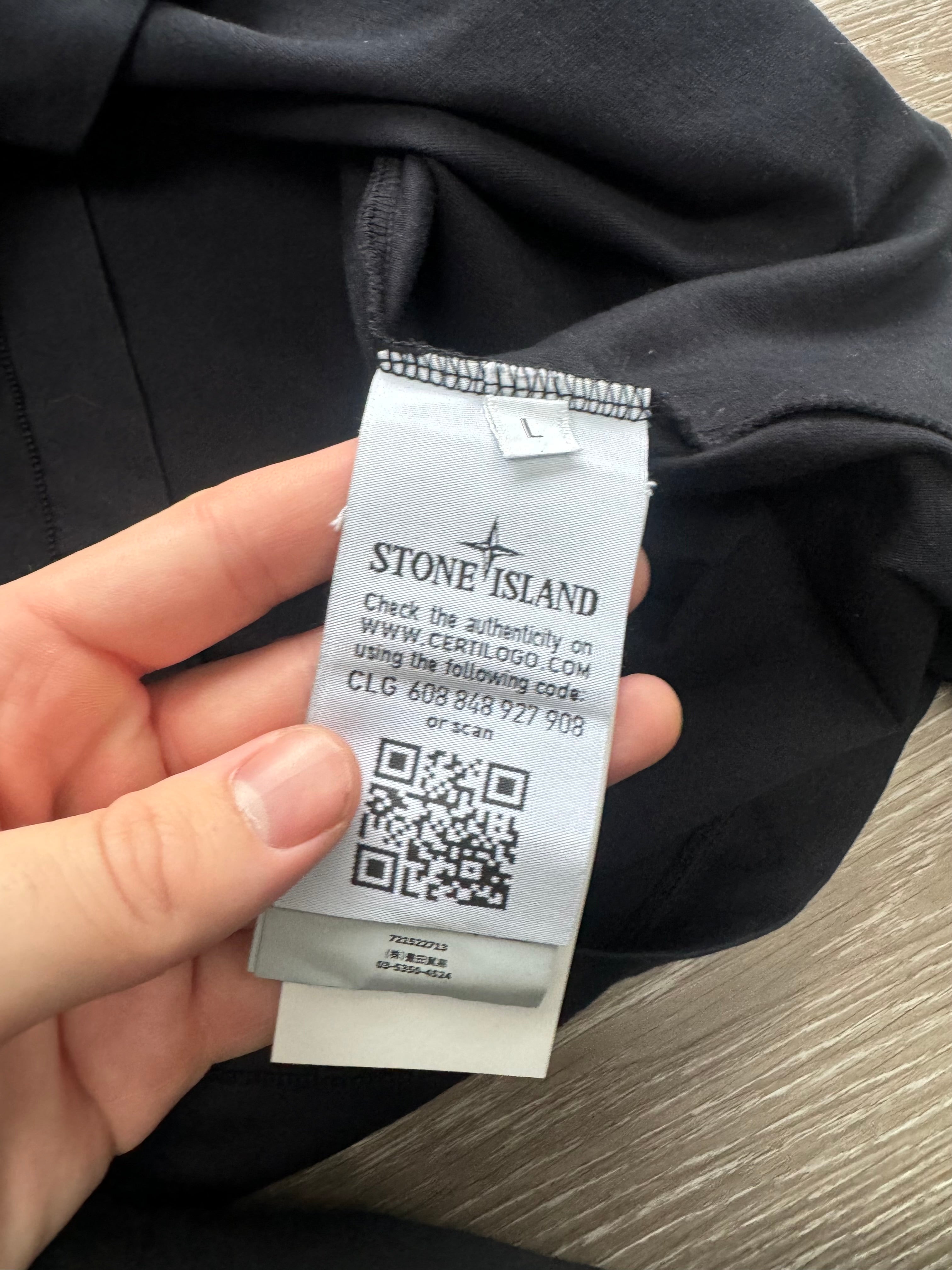 Stone Island Long Sleeved T-Shirt - Large