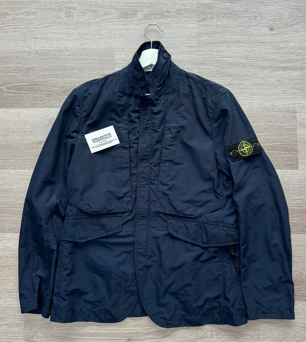 Stone Island Micro Reps Jacket - Medium (Navy)