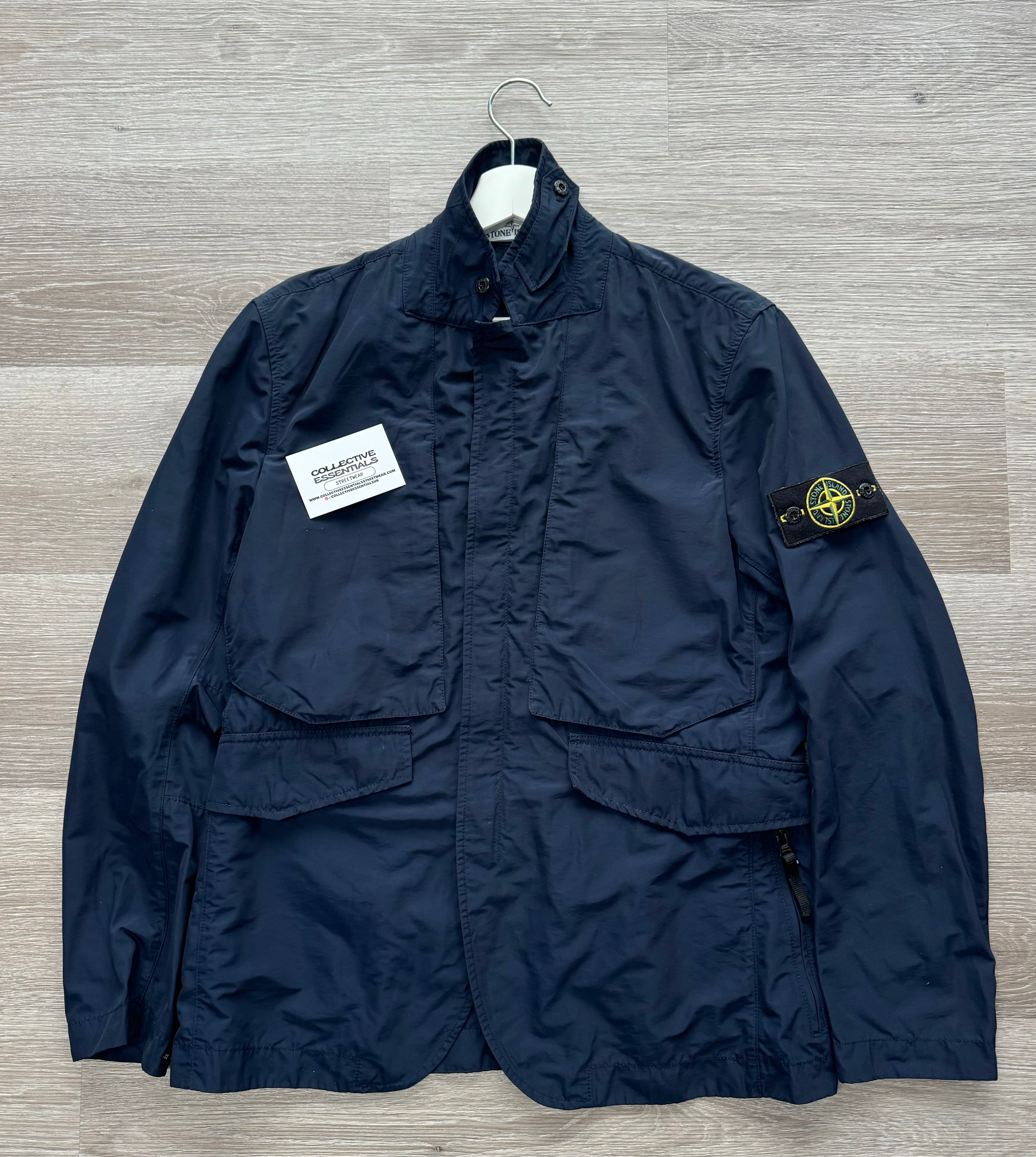 Stone Island Micro Reps Jacket - Medium (Navy)