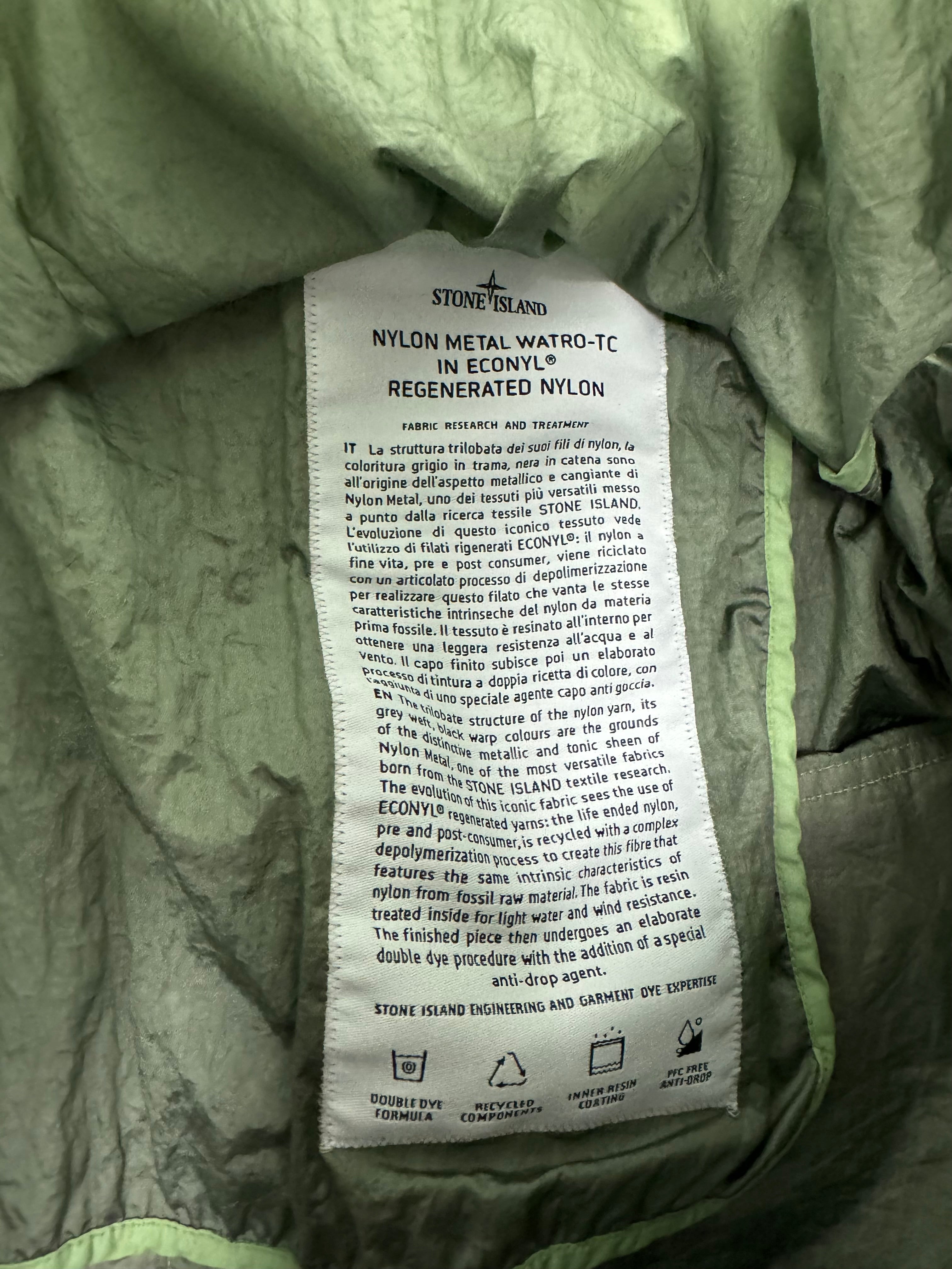 Stone Island Nylon Watro-TC Pullover Smock - Medium