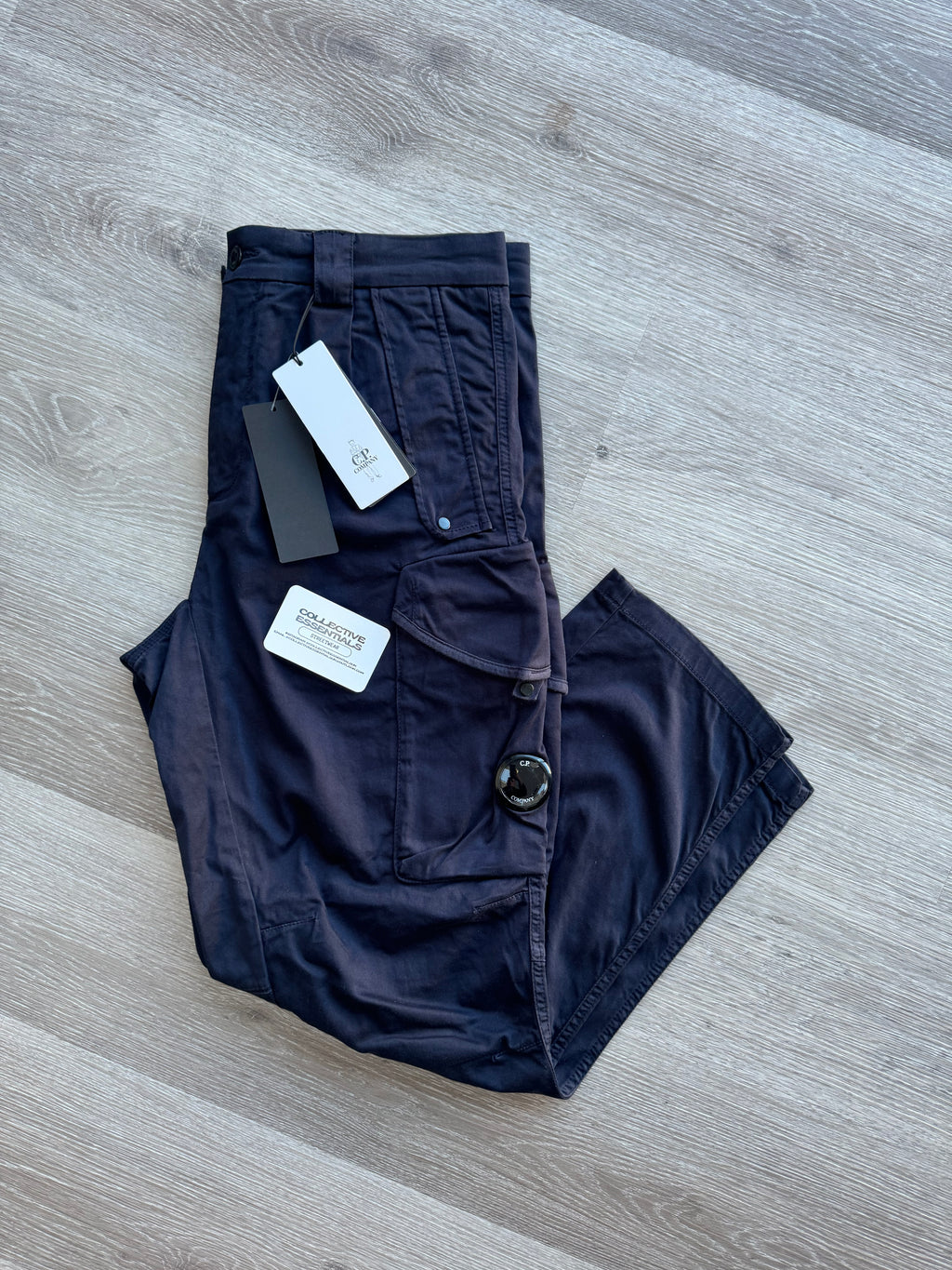 C.P. Company Raso Cargo Trousers - Navy