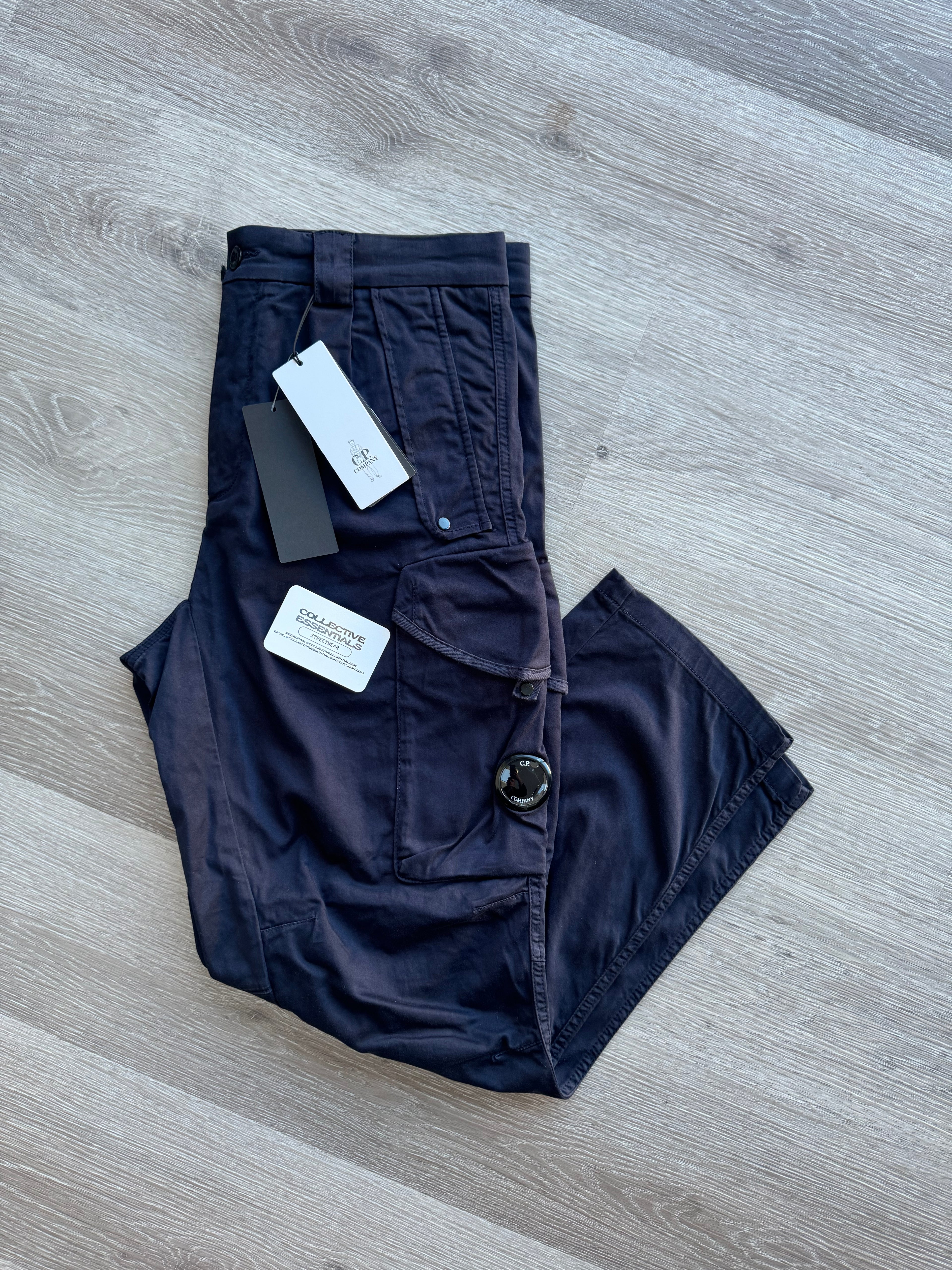 C.P. Company Raso Cargo Trousers - Navy