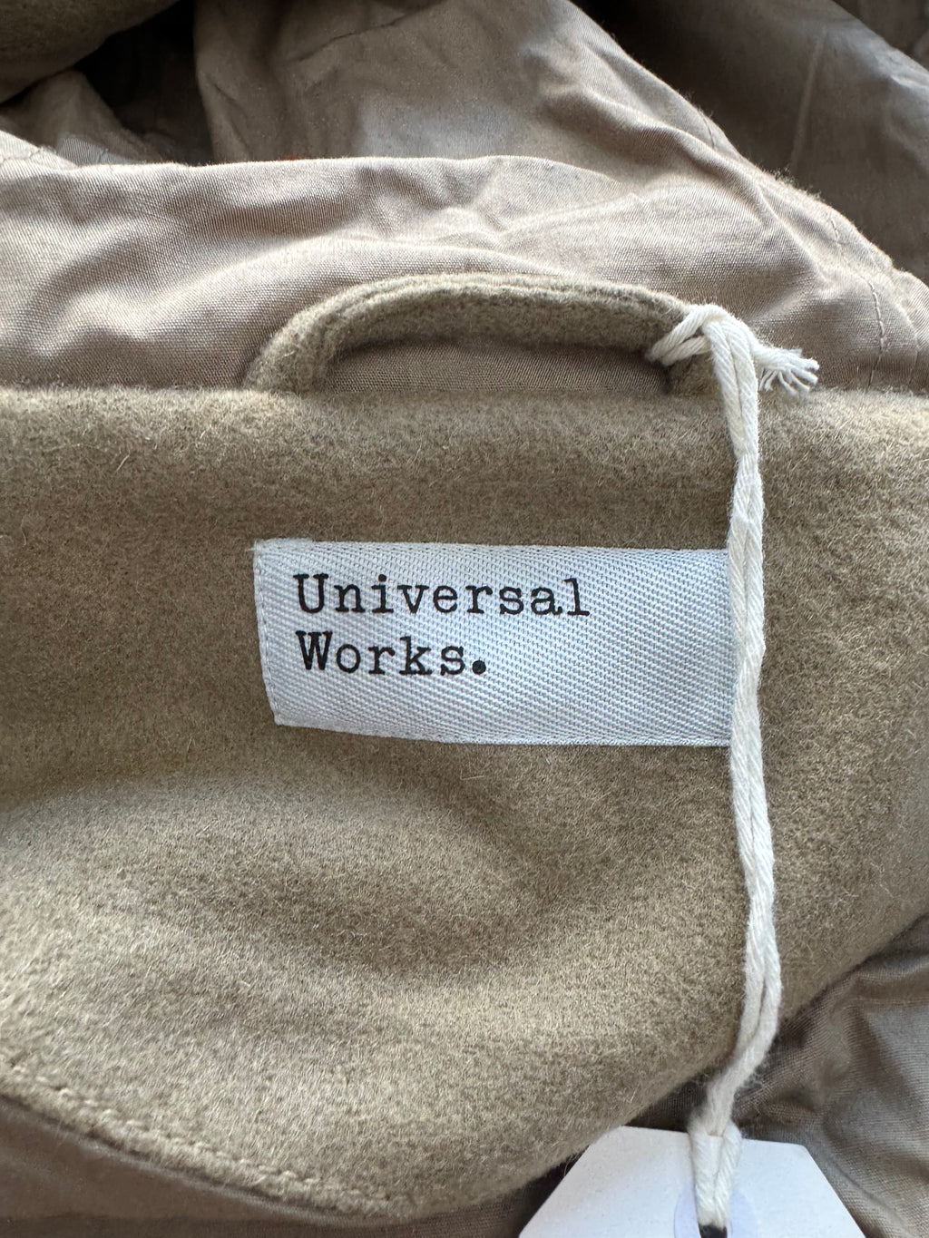 Universal Works Stayout Jacket Mowbray Sand - Medium