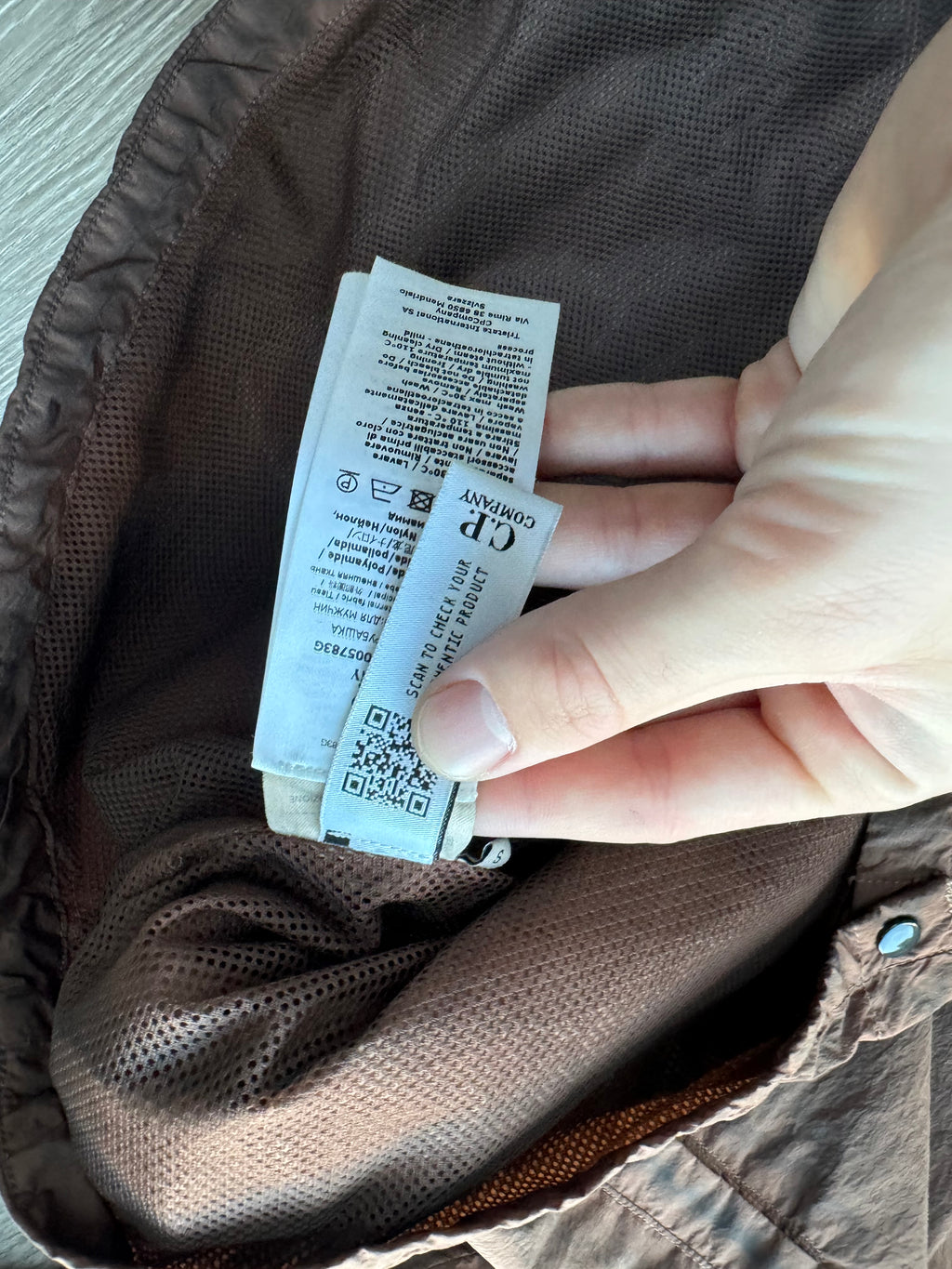 C.P. Company Taylon L Re-Color Buttoned Nylon Jacket - Small