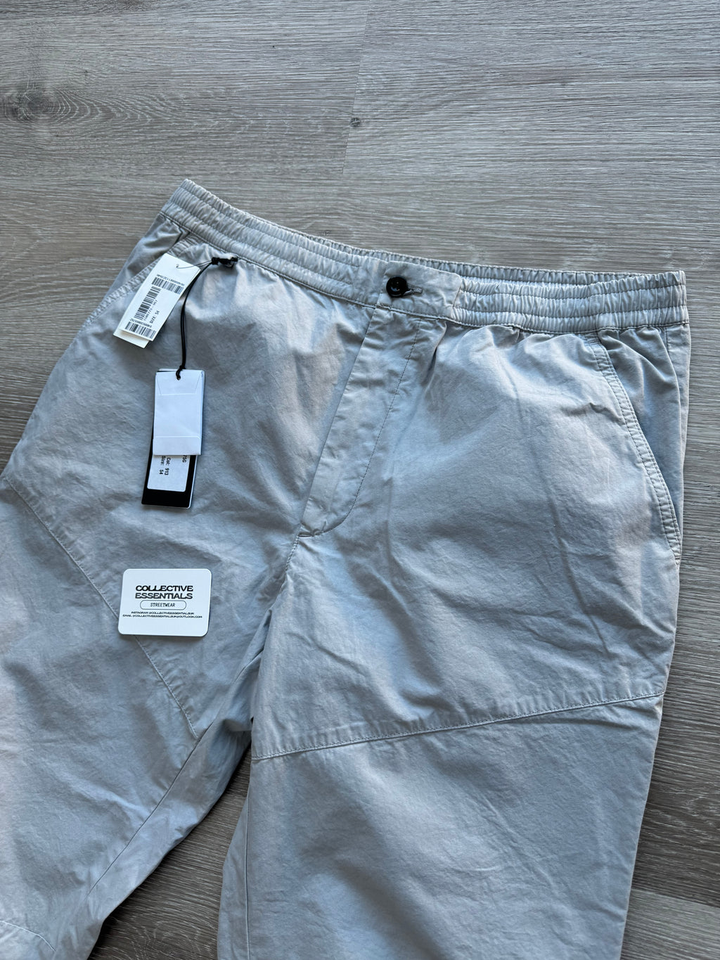 C.P. Company Cotton Twill Trousers - Cream