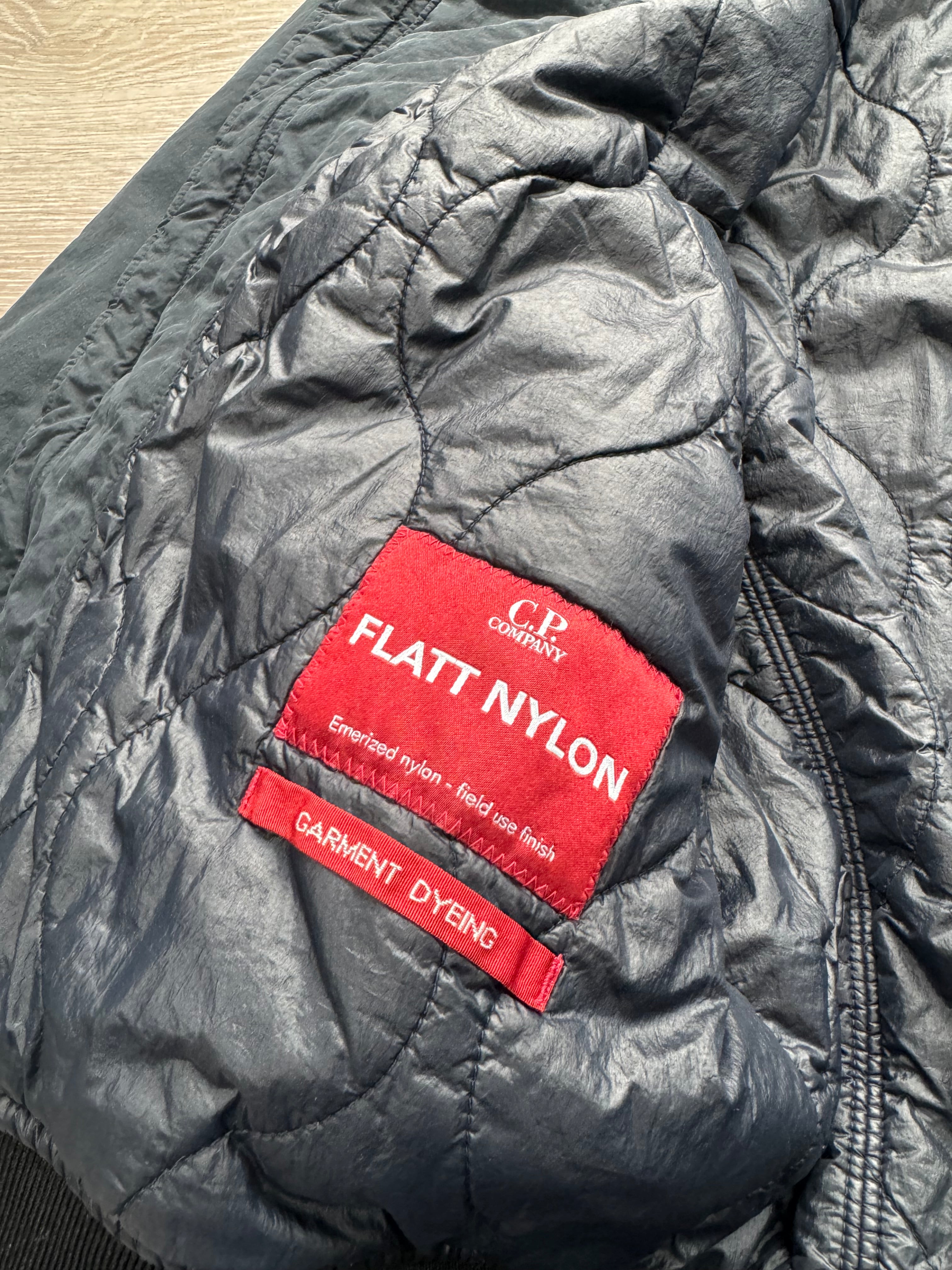 C.P. Company Flatt Nylon Padded Bomber Jacket - Medium
