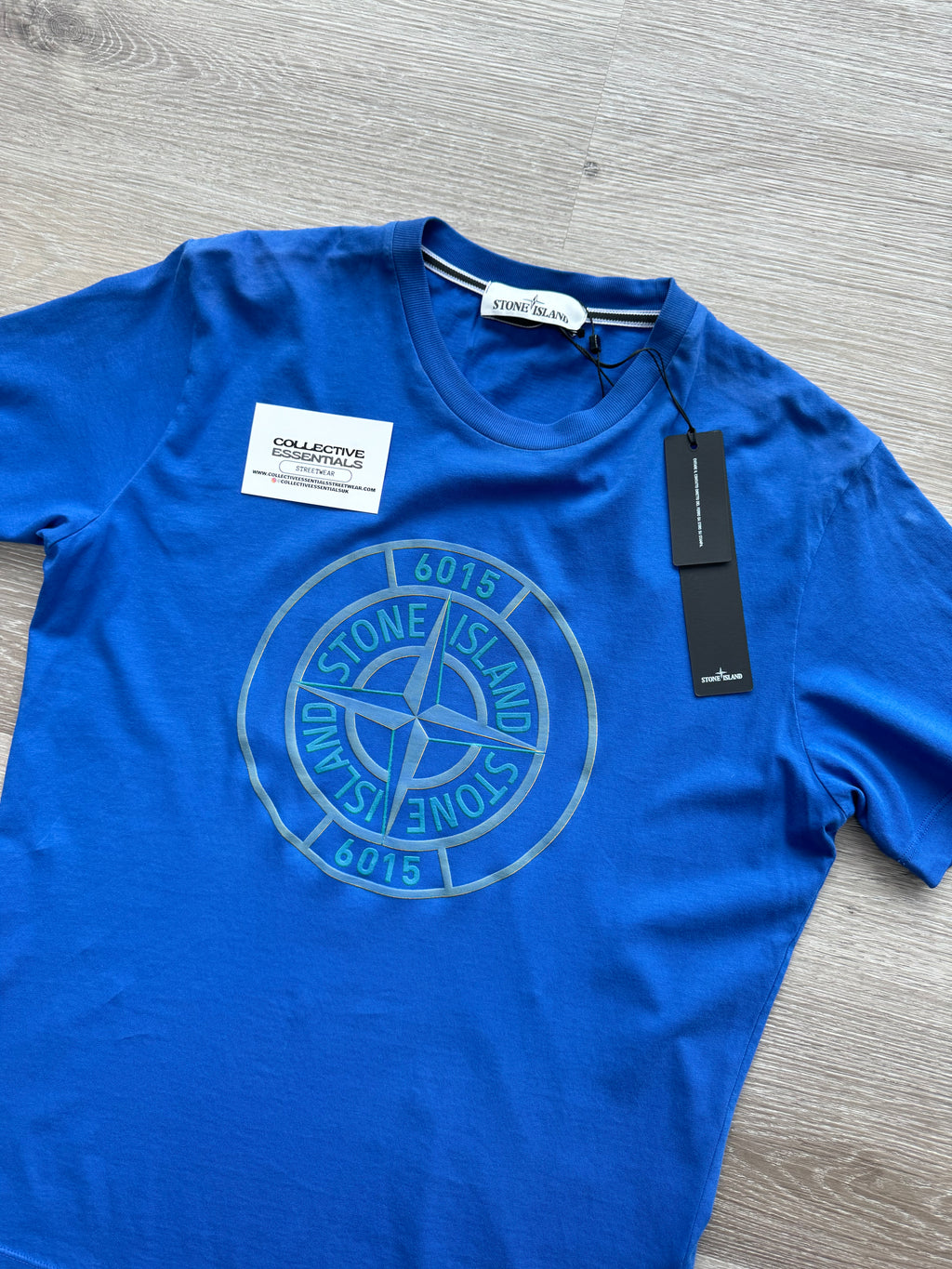 Stone Island 6015 Logo T-Shirt - Medium