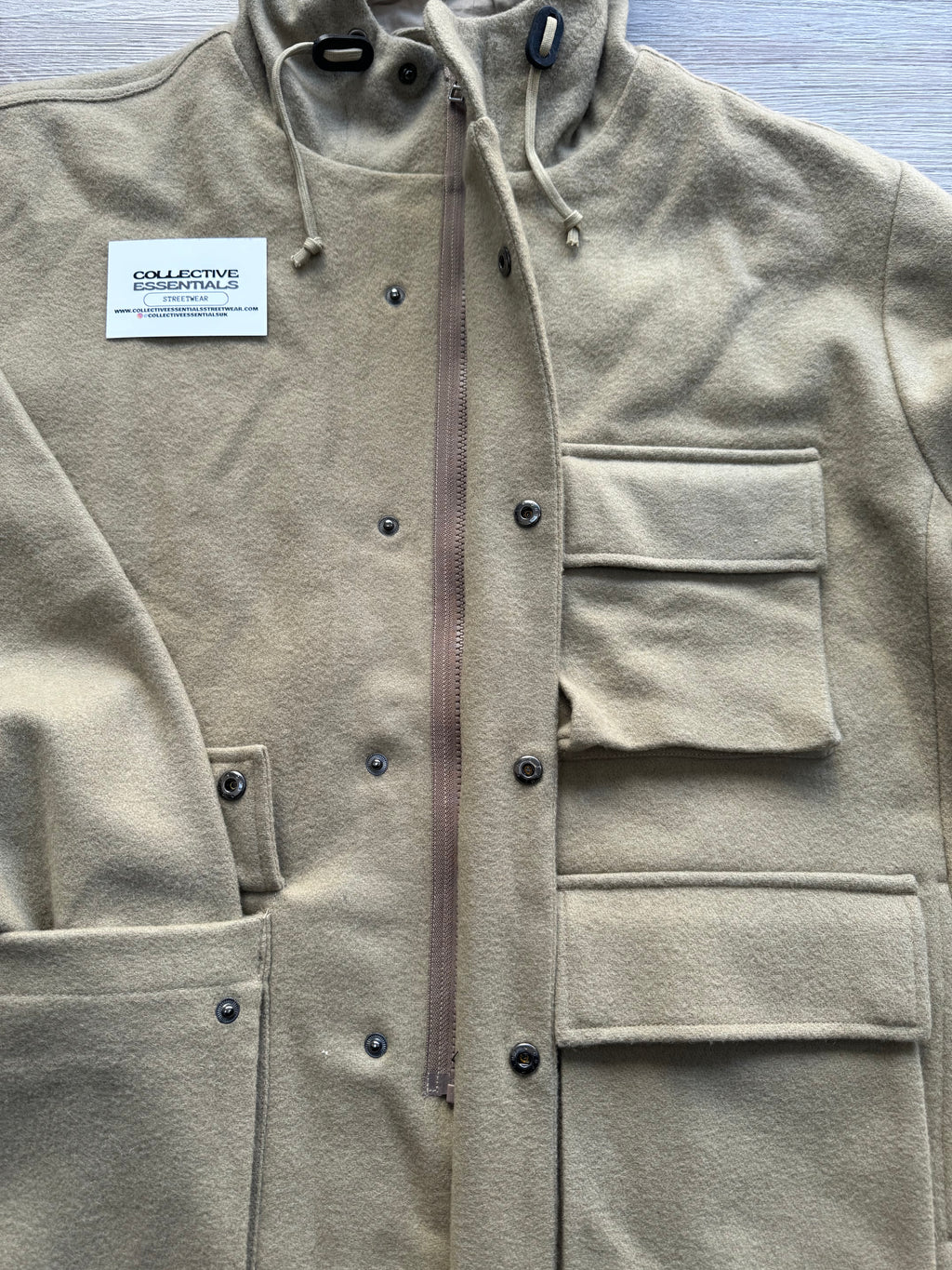 Universal Works Stayout Jacket Mowbray Sand - Medium