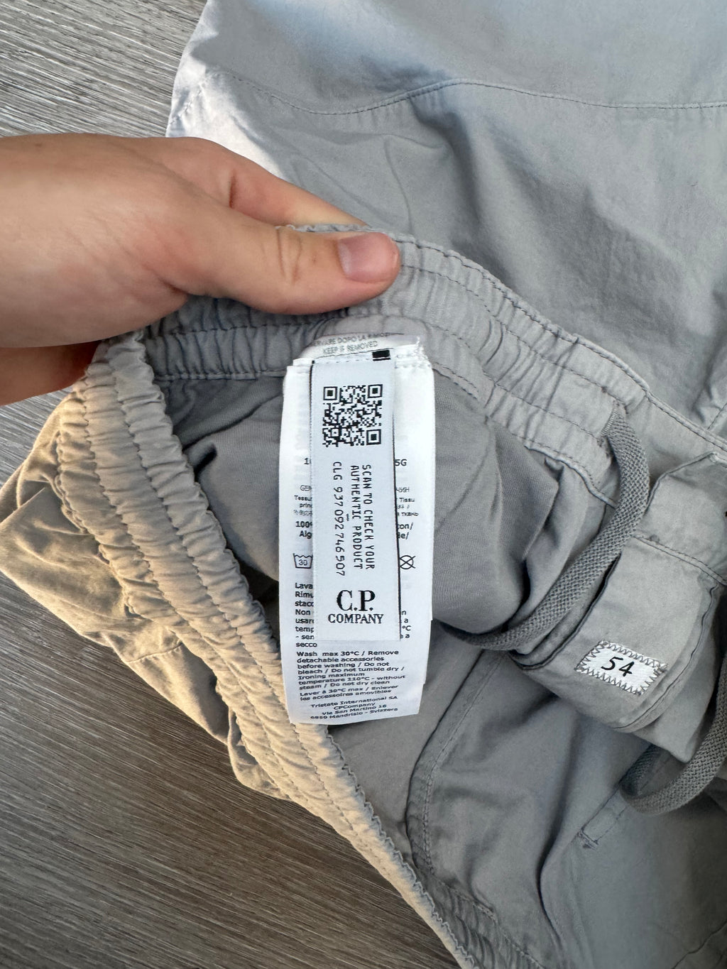 C.P. Company Cotton Twill Trousers - Cream