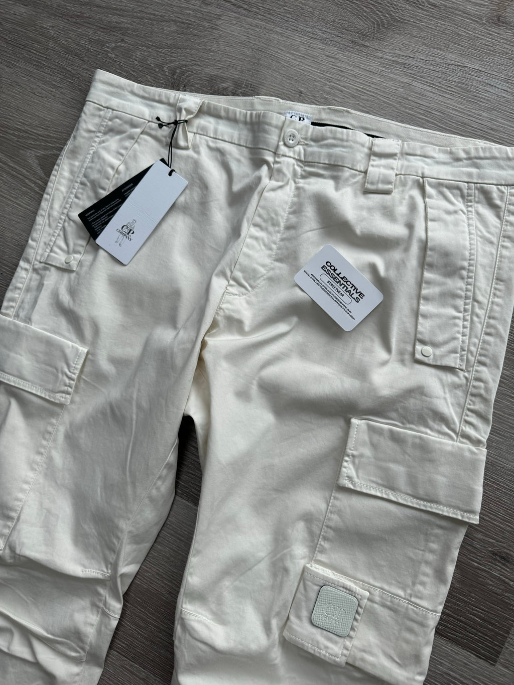 C.P. Company Metropolis Cargo Trousers - Cream