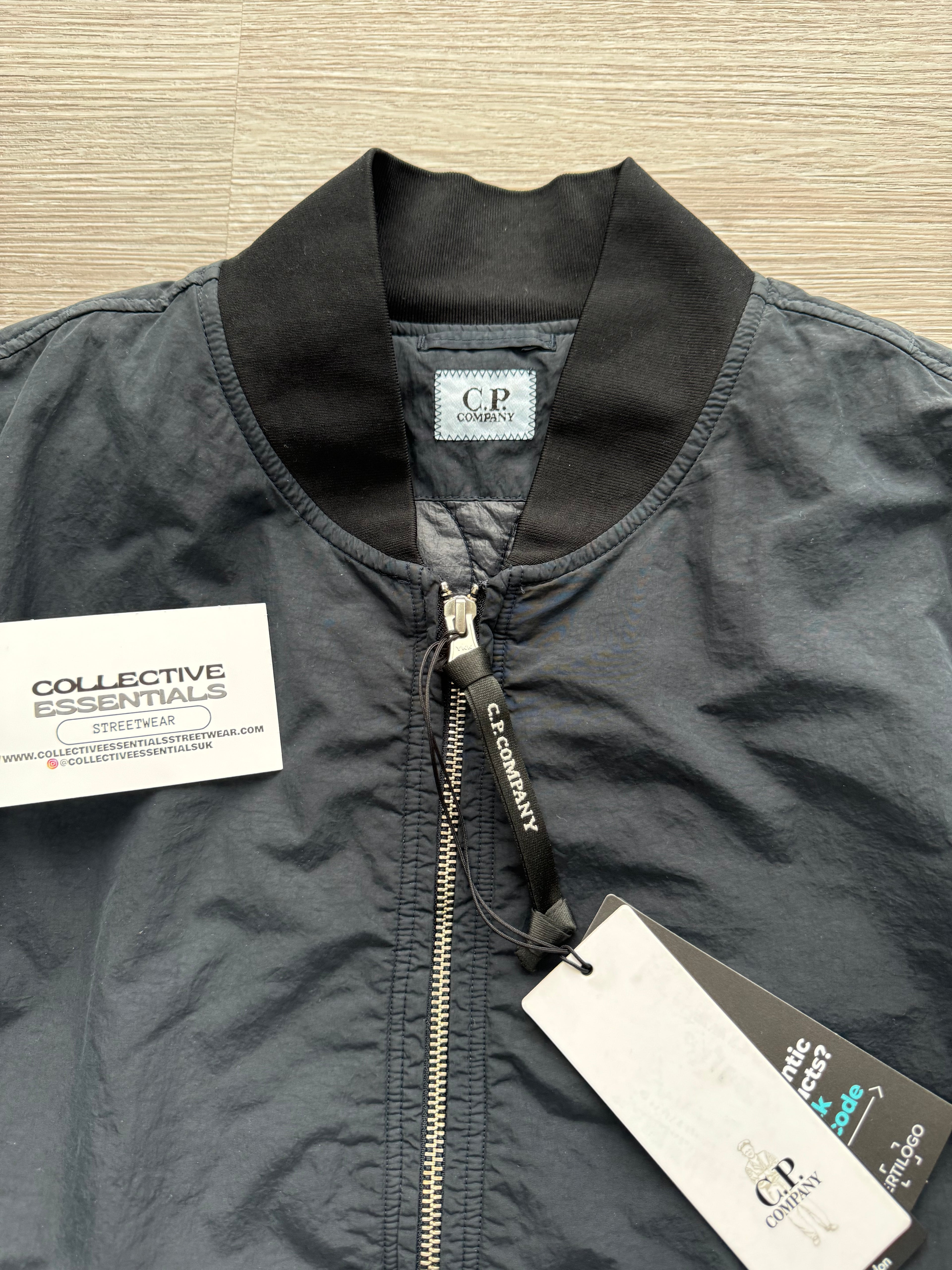 C.P. Company Flatt Nylon Padded Bomber Jacket - Medium